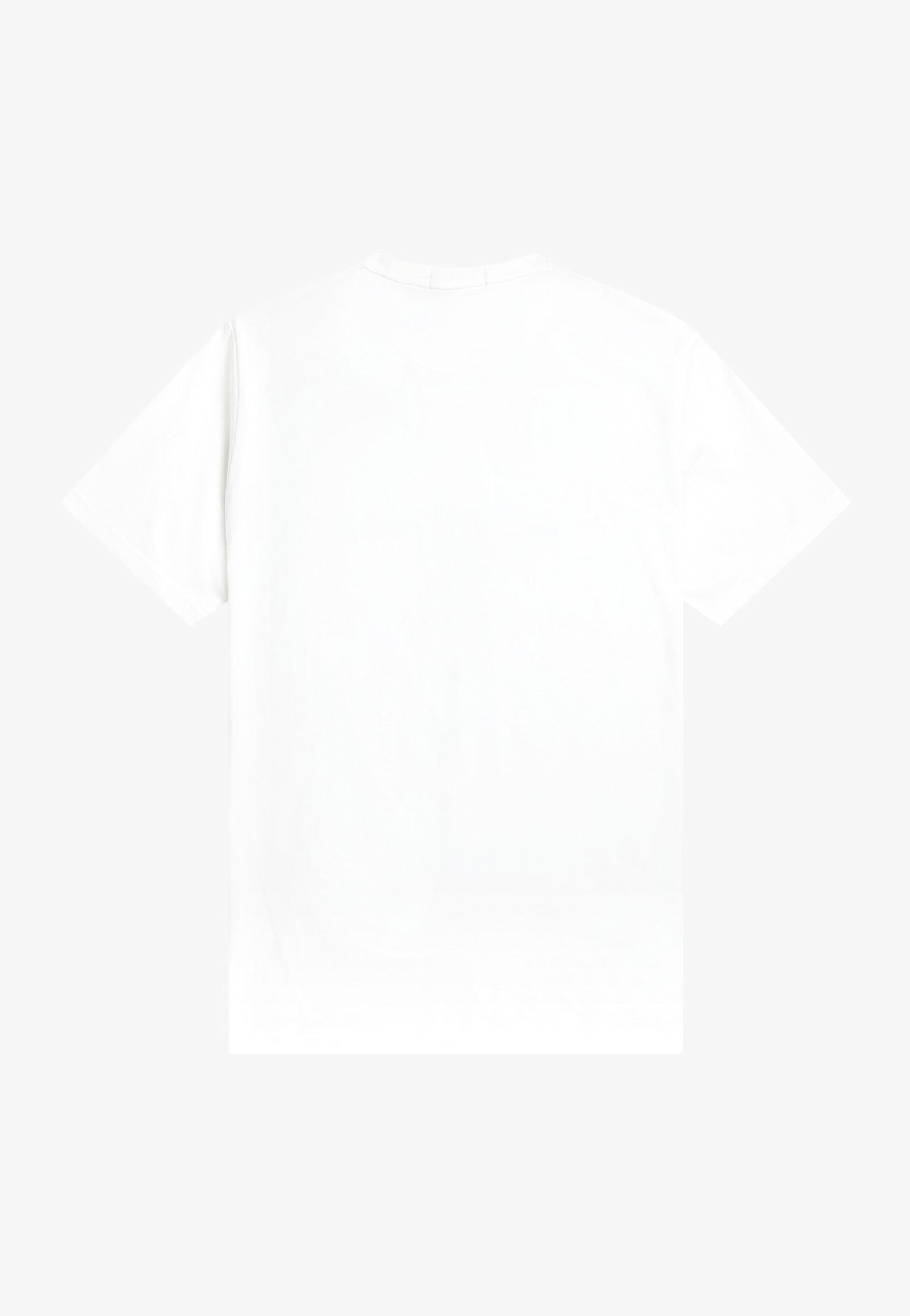 Fred Perry - Embroidered White - T-Shirt | Men-Image