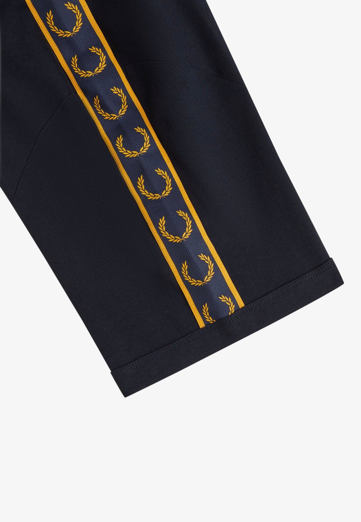 Fred Perry Contrast Tape Ringer Navy Tričko | Men-Image