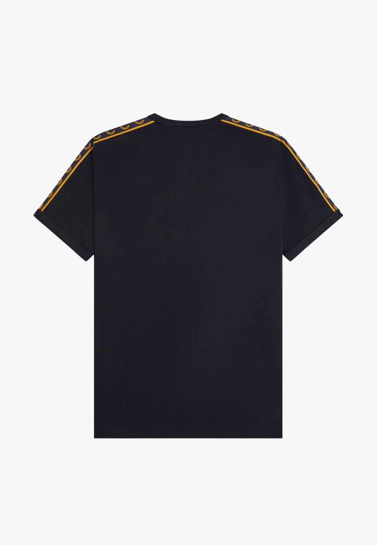 Fred Perry Contrast Tape Ringer Navy Tričko | Men-Image