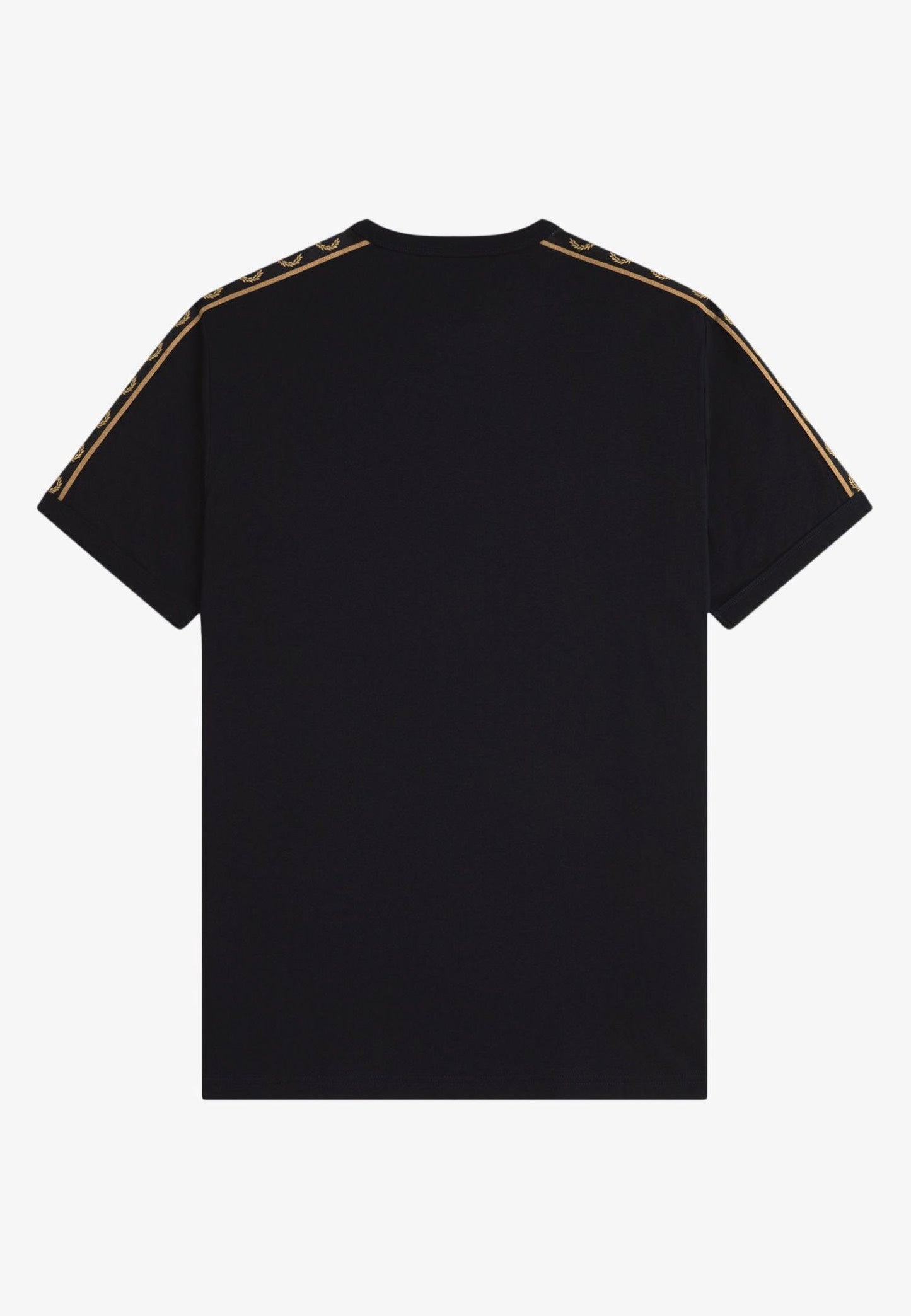Fred Perry - Contrast Tape Ringer Black/Shadedstone - T-Shirt | Men-Image