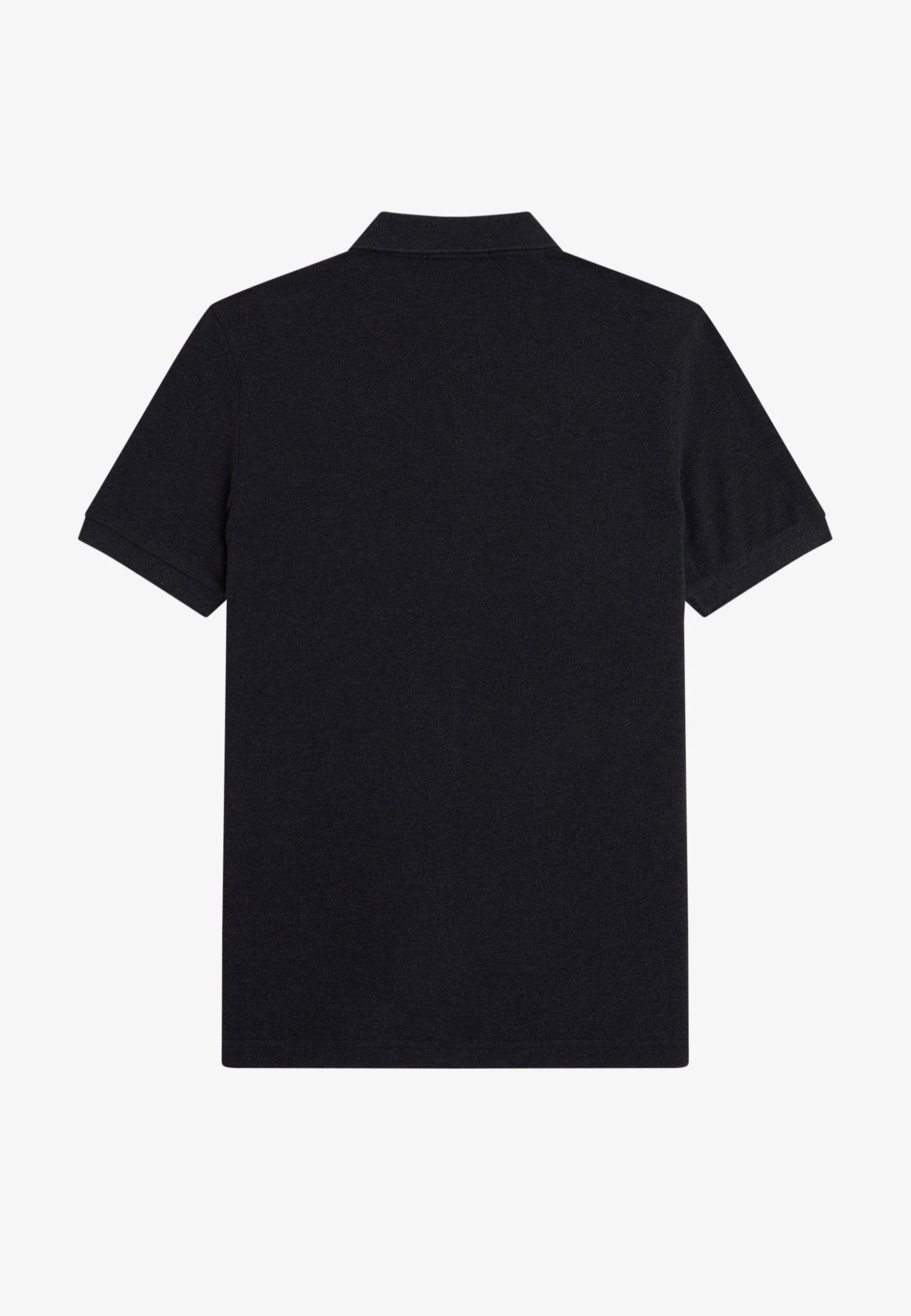 Fred Perry - The Fred Perry Charcoal Marl/Black - Polo | Men-Image