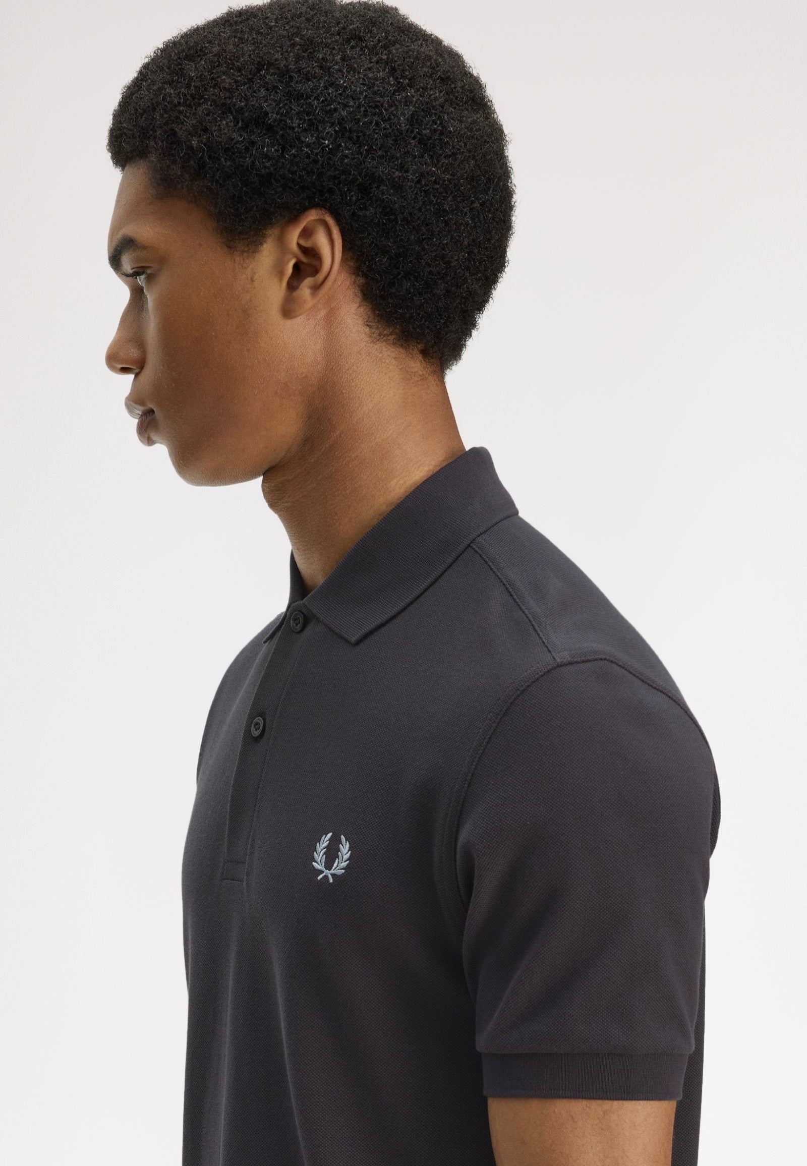 Fred Perry - The Fred Perry Anchor Grey/Light Ice - Polo | Men-Image