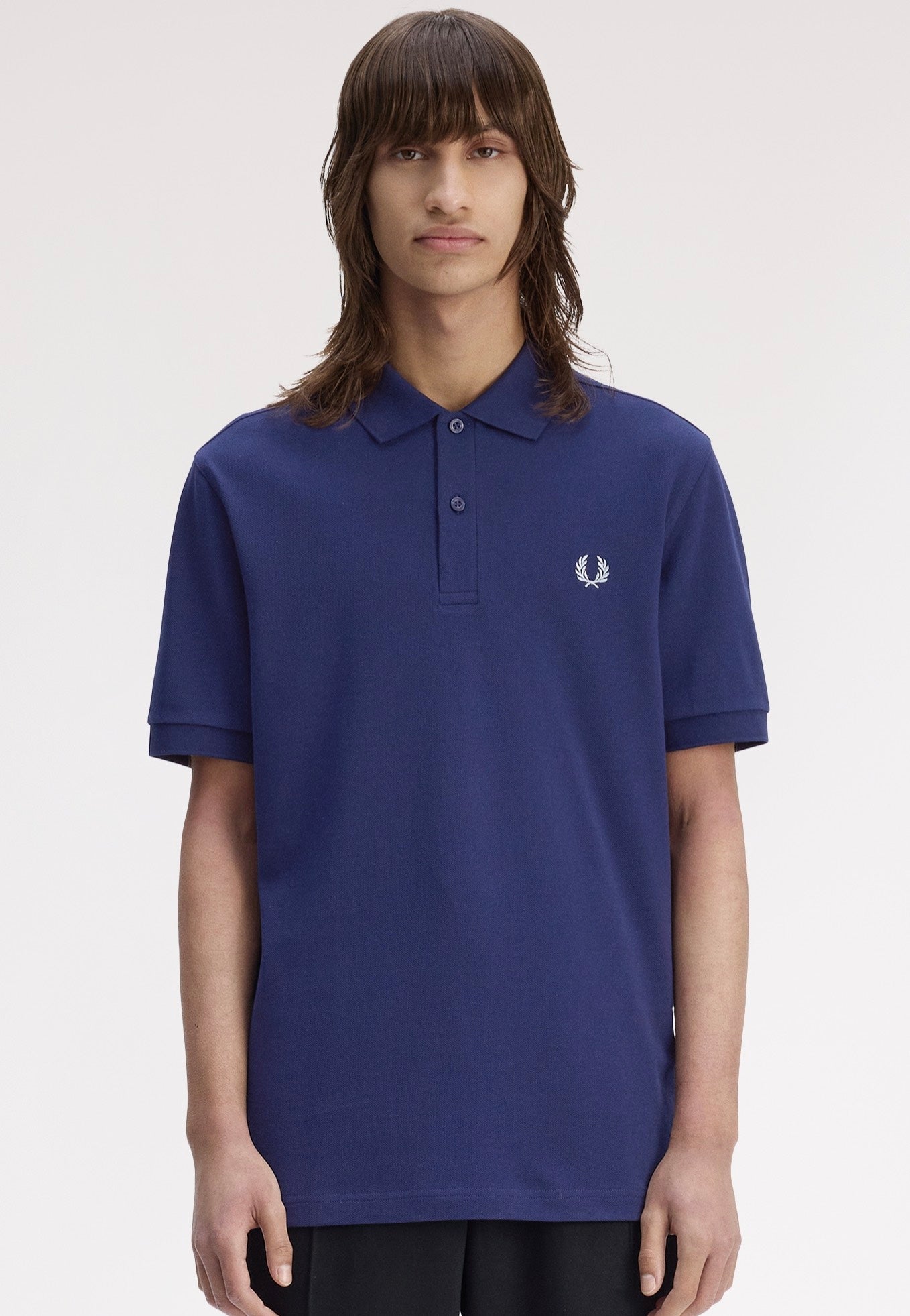 Fred Perry - The Fred Perry French Navy/Stockport Blue - Polo | Men-Image