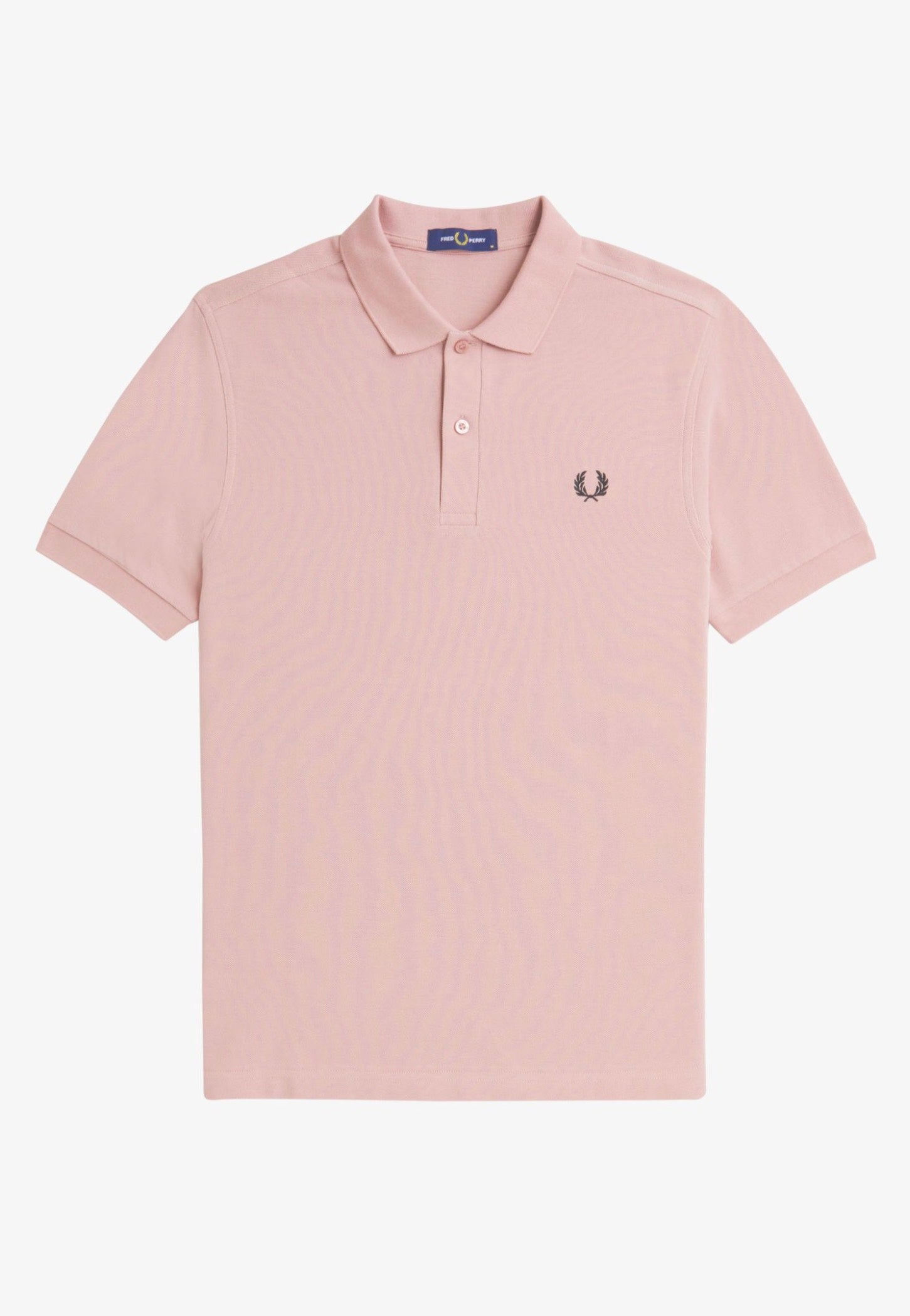 Fred Perry - Plain Dusty Rose Pink/Black - Polo | Men-Image