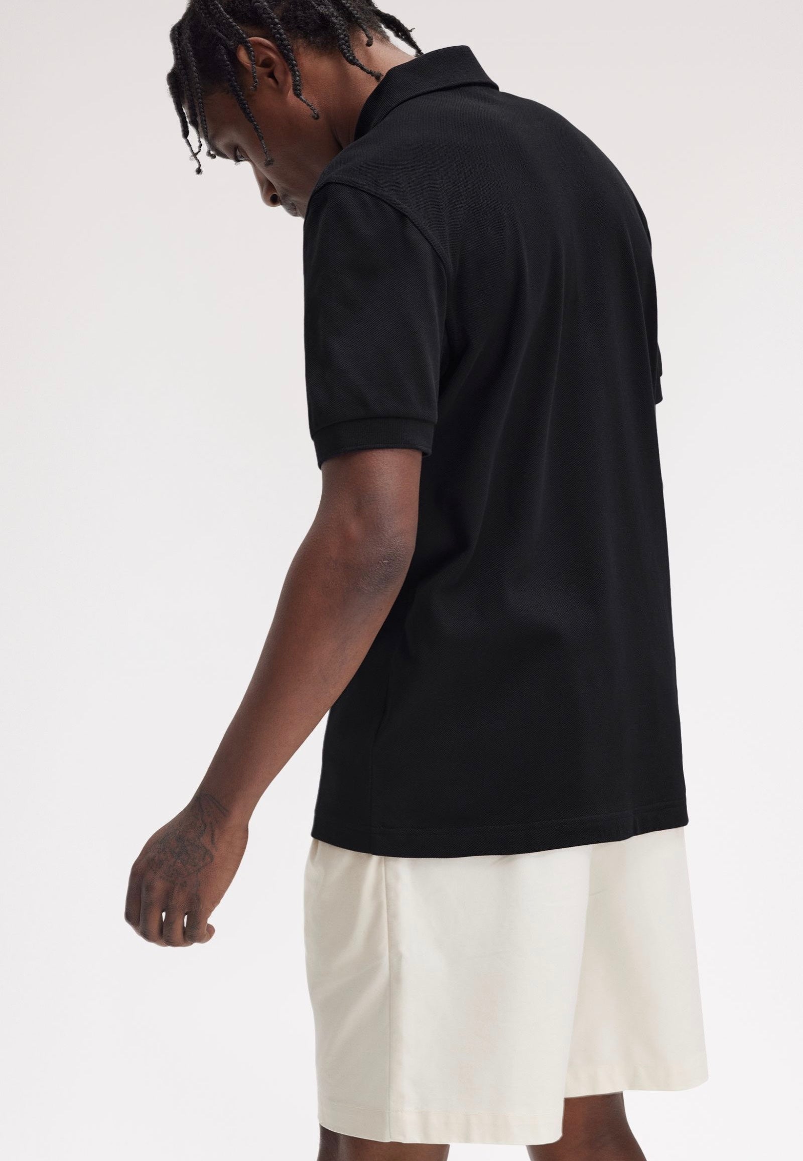 Fred Perry - The Fred Perry Black/Whiskybrwn - Polo | Men-Image