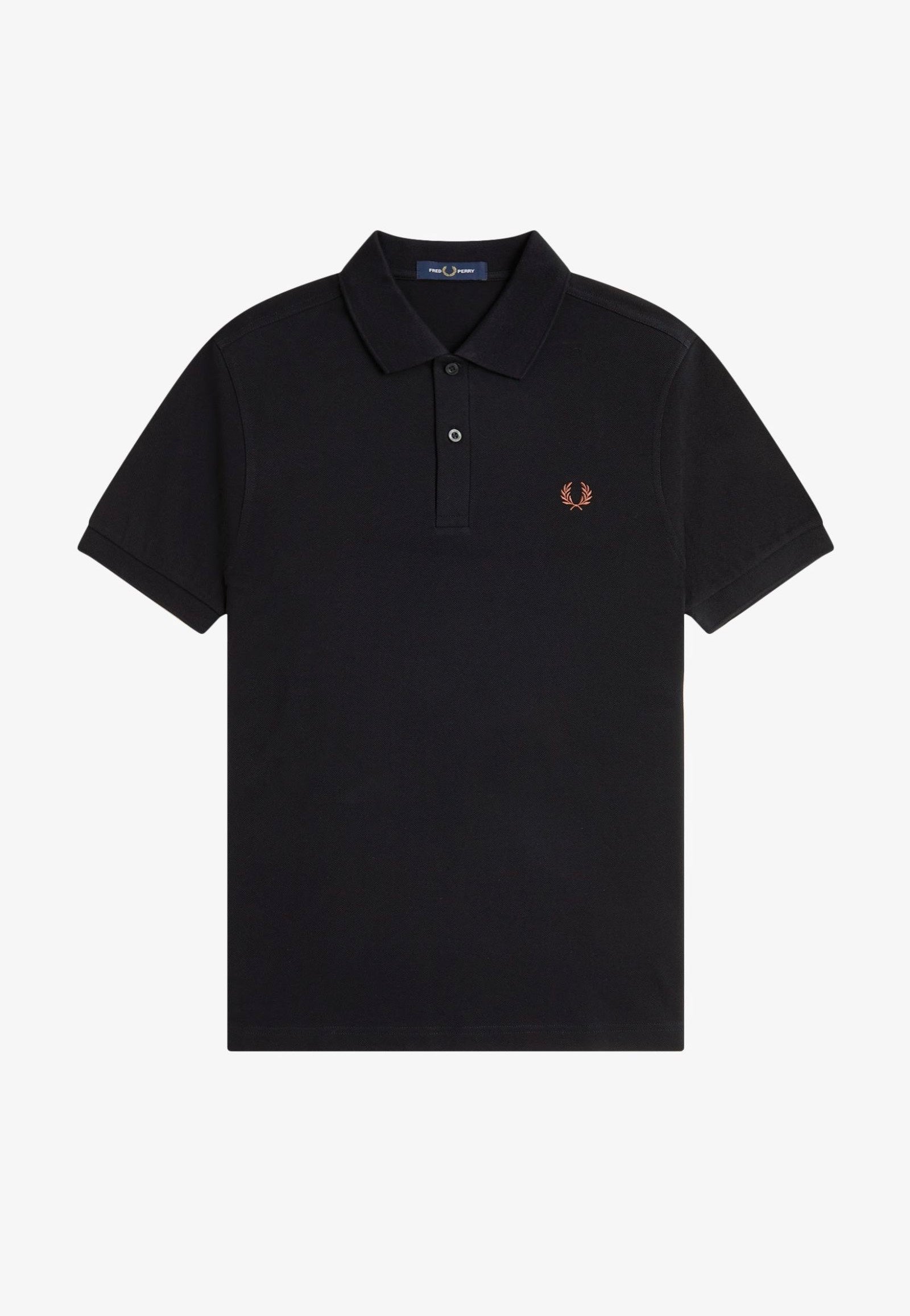 Fred Perry - The Fred Perry Black/Whiskybrwn - Polo | Men-Image
