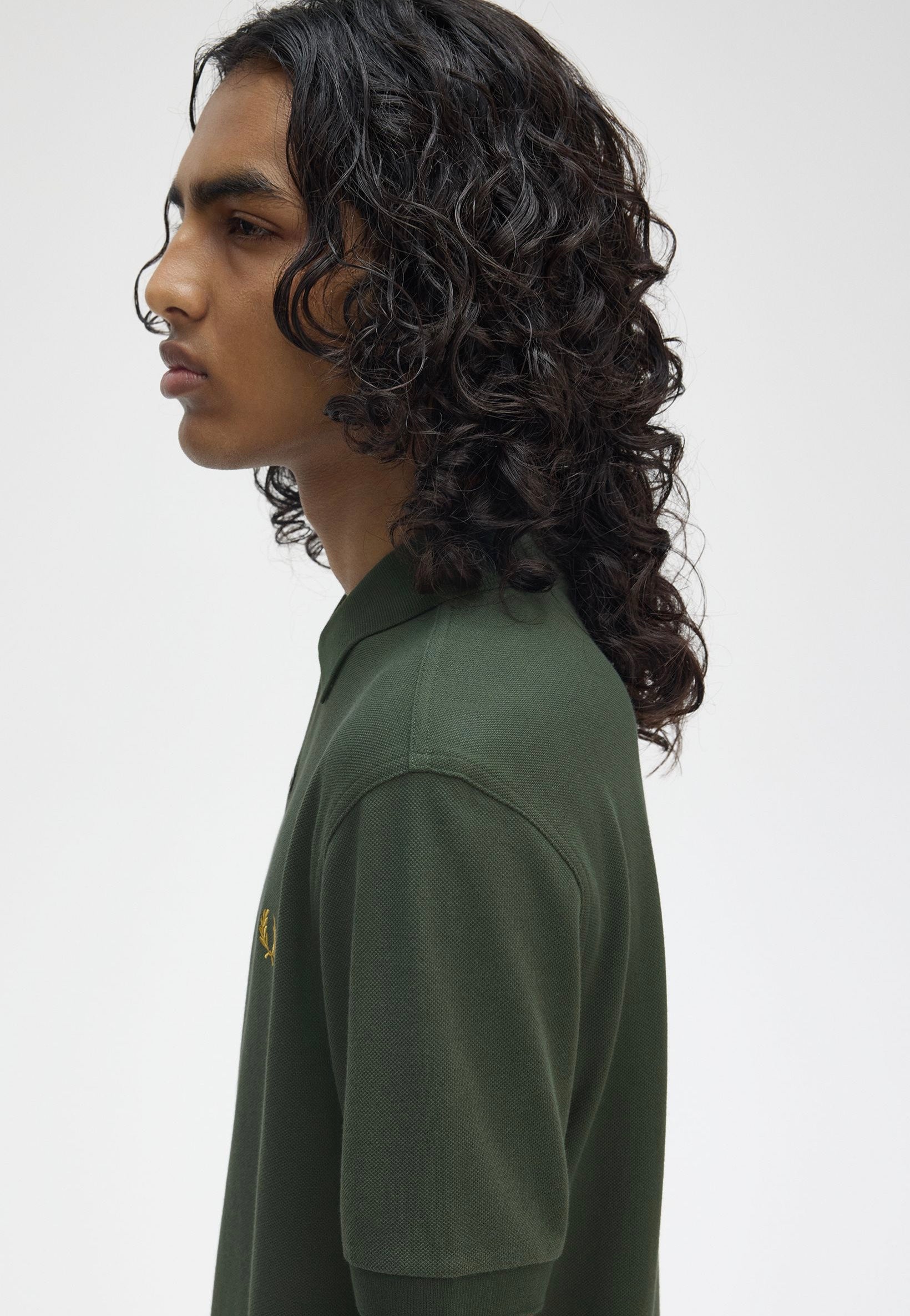 Fred Perry - The Fred Perry Court Green/Honeycomb - Polo | Men-Image