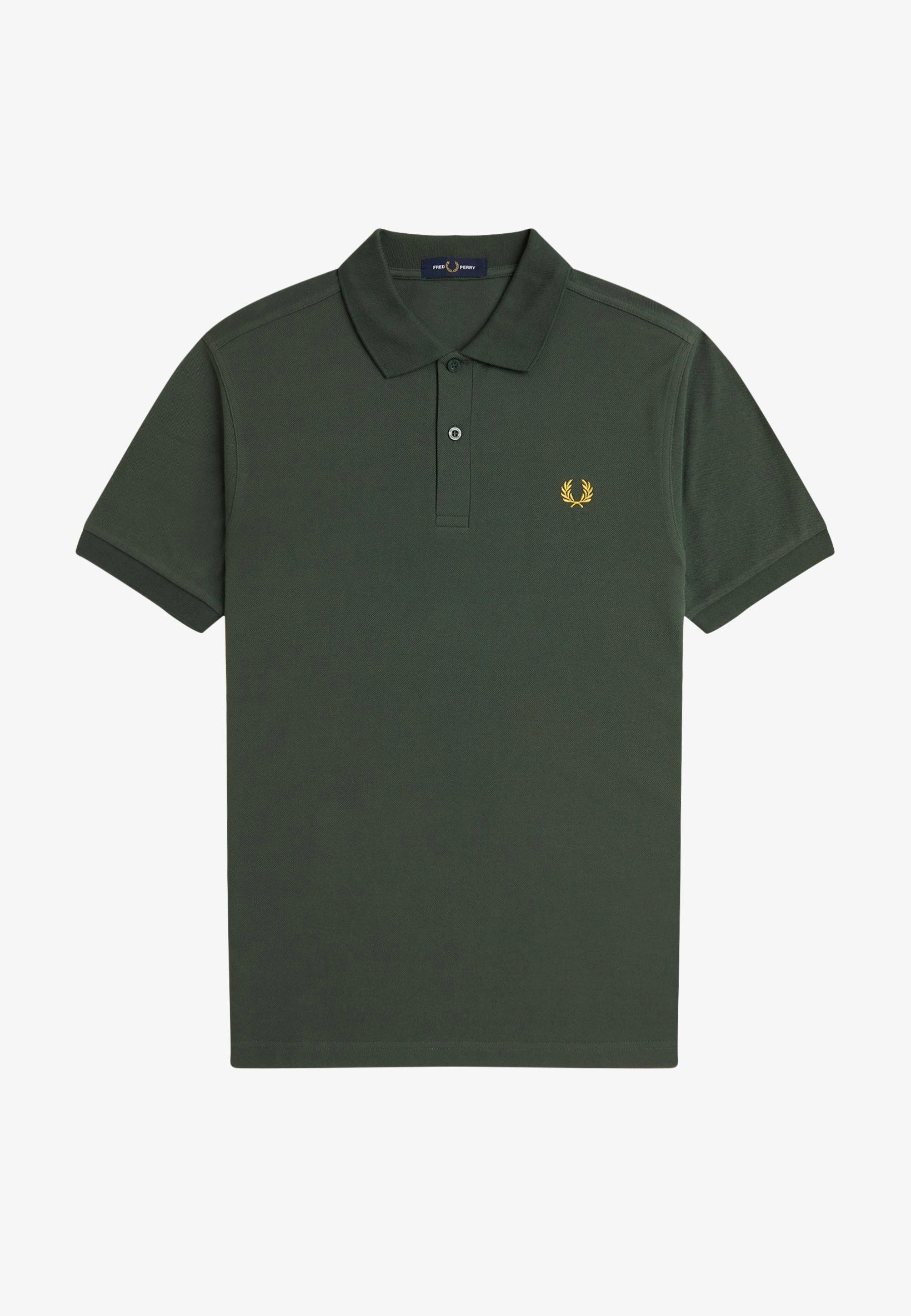 Fred Perry - The Fred Perry Court Green/Honeycomb - Polo | Men-Image