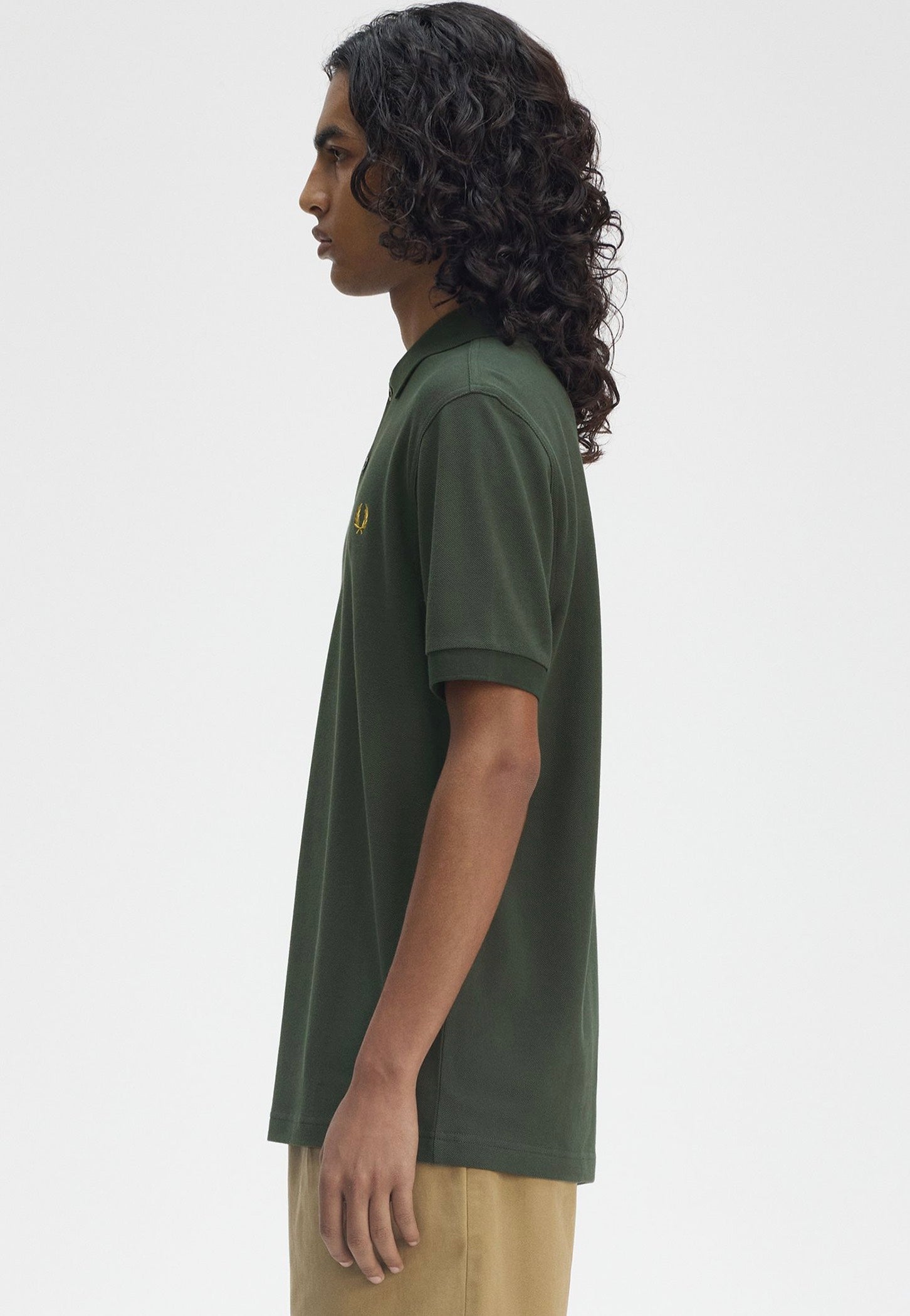 Fred Perry - The Fred Perry Court Green/Honeycomb - Polo | Men-Image