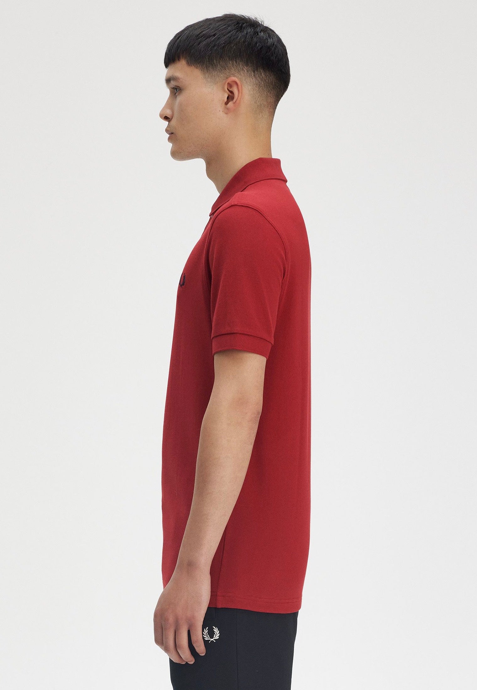 Fred Perry - The Fred Perry Burnt Red/Navy - Polo | Men-Image