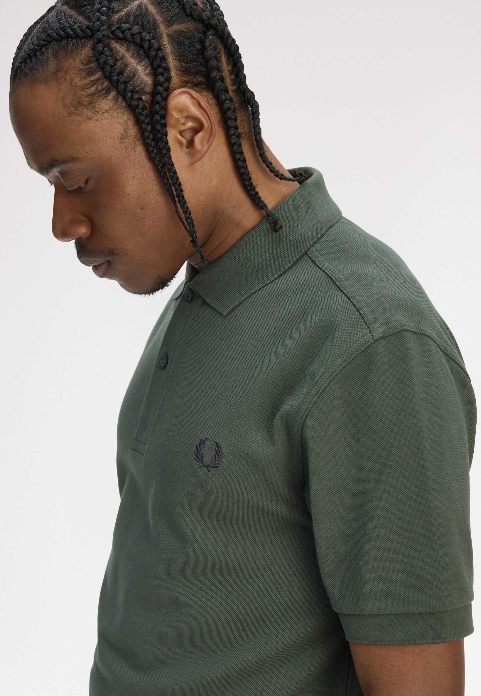 Fred Perry - The Fred Perry Court Green/Navy - Polo | Men-Image