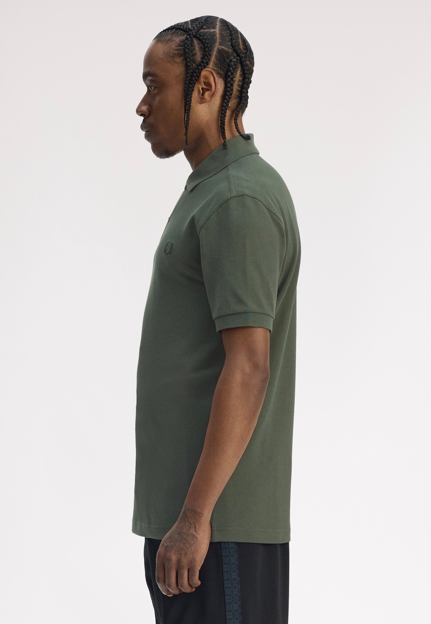 Fred Perry - The Fred Perry Court Green/Navy - Polo | Men-Image