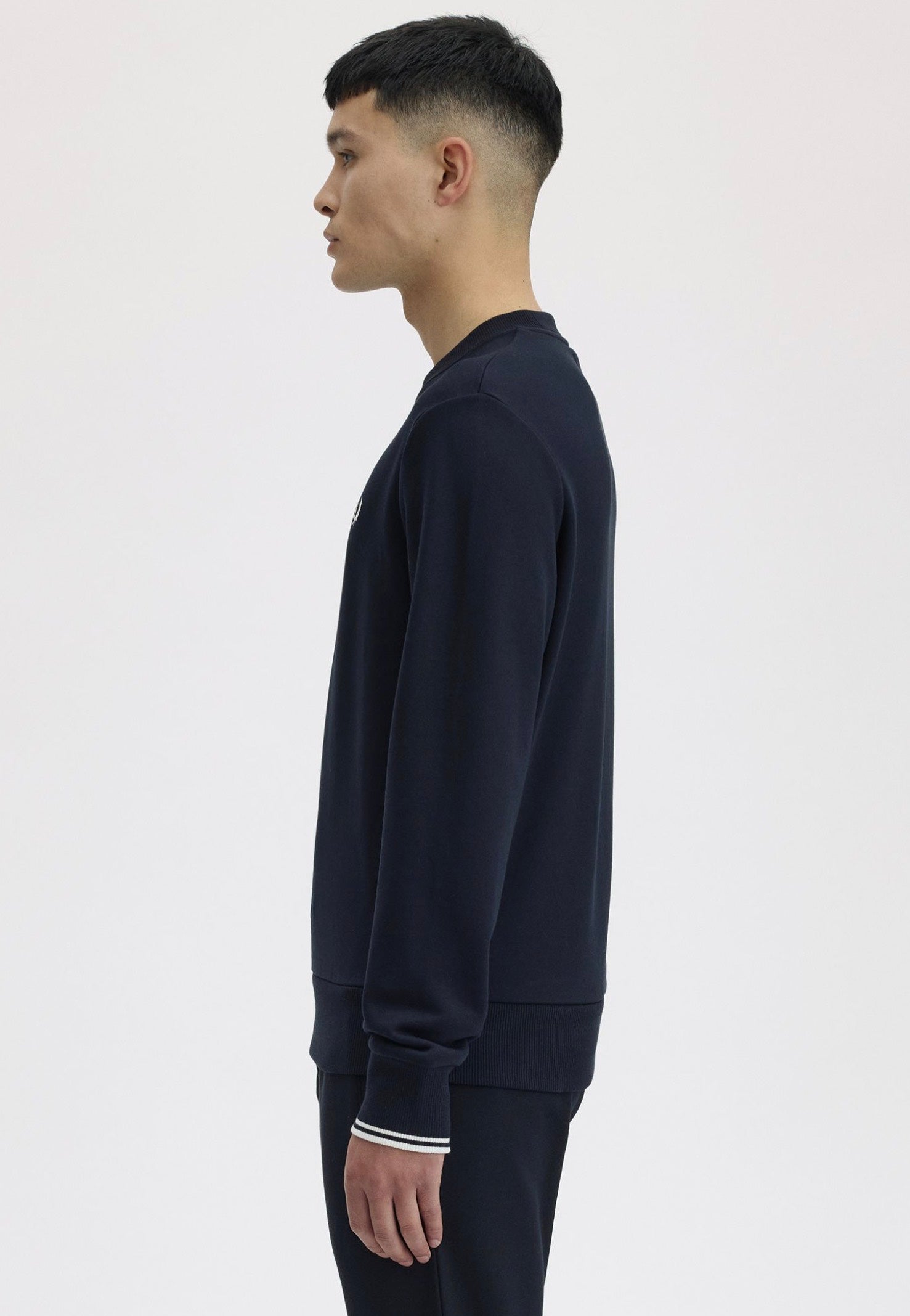 Fred Perry - Crew Navy - Sweater | Men-Image