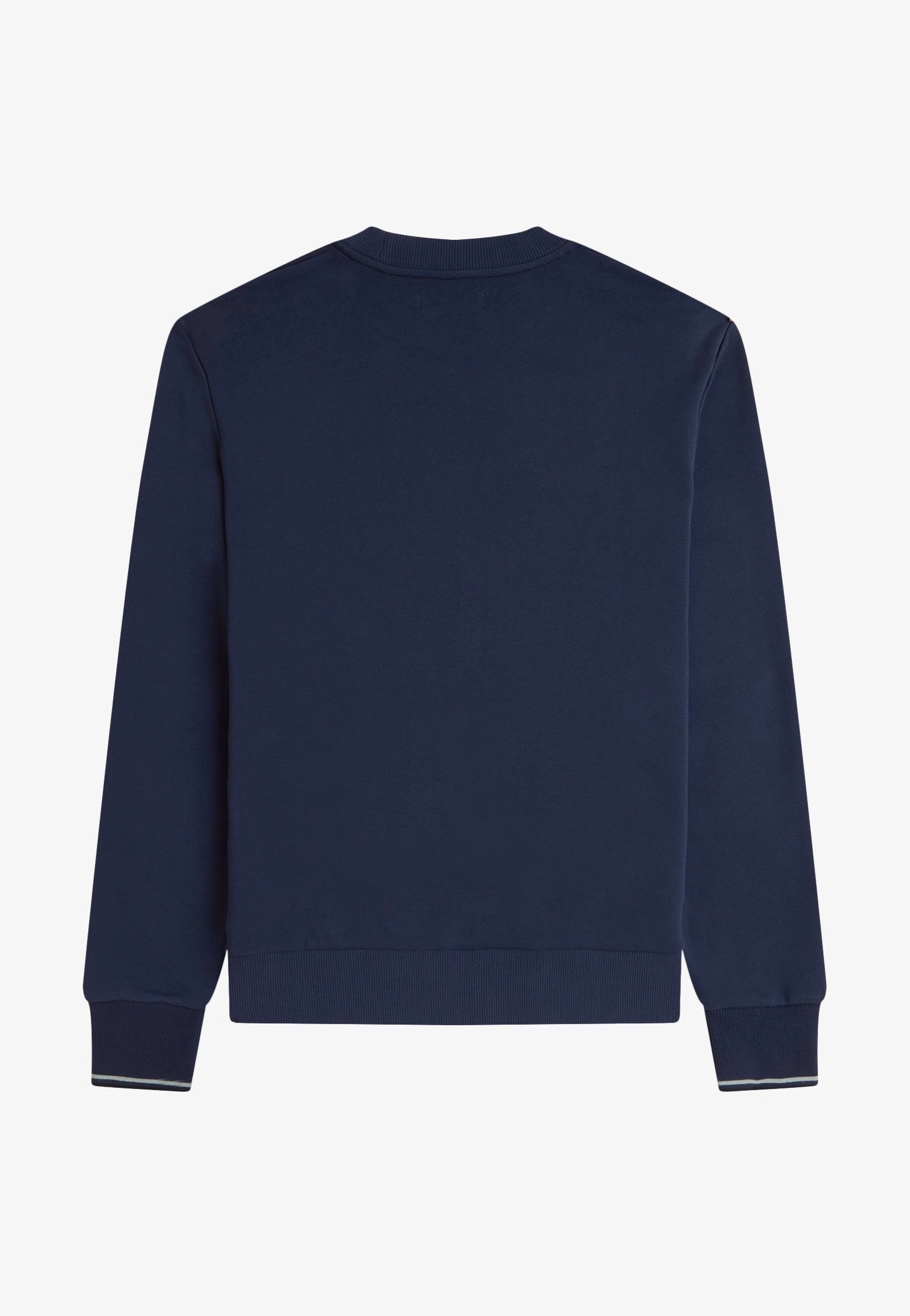 Fred Perry - Crew Neck Tennis Blue - Sweater | Men-Image