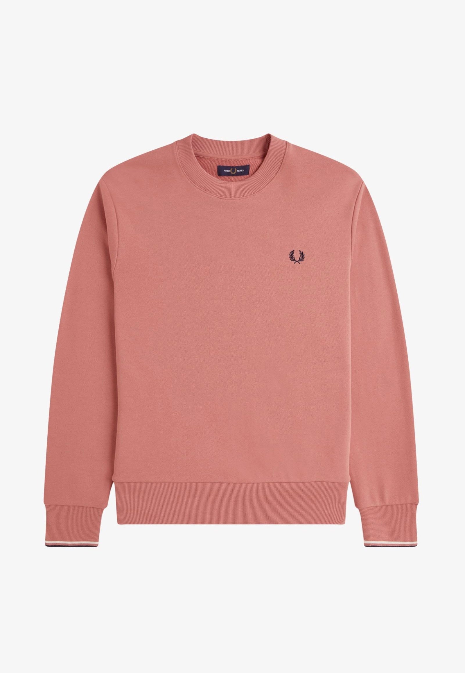 Fred Perry - Crew Neck Putty Pink - Sweater | Men-Image