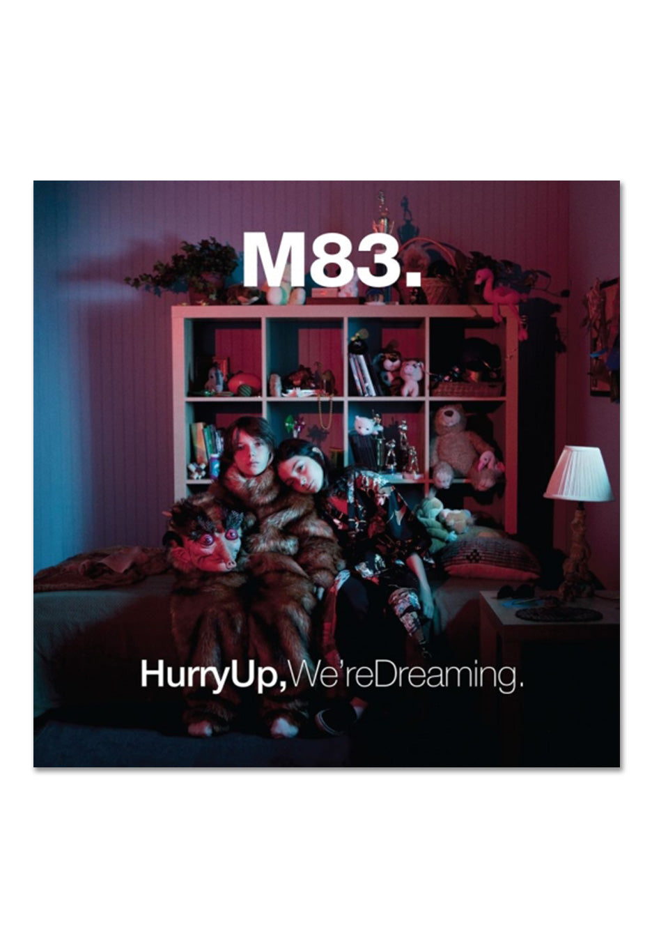 M83 - Hurry Up, We're Dreaming (15th Anniversary) Ltd. Clear Pink & Clear Blue - Colored 2 Vinyl | Neutral-Image