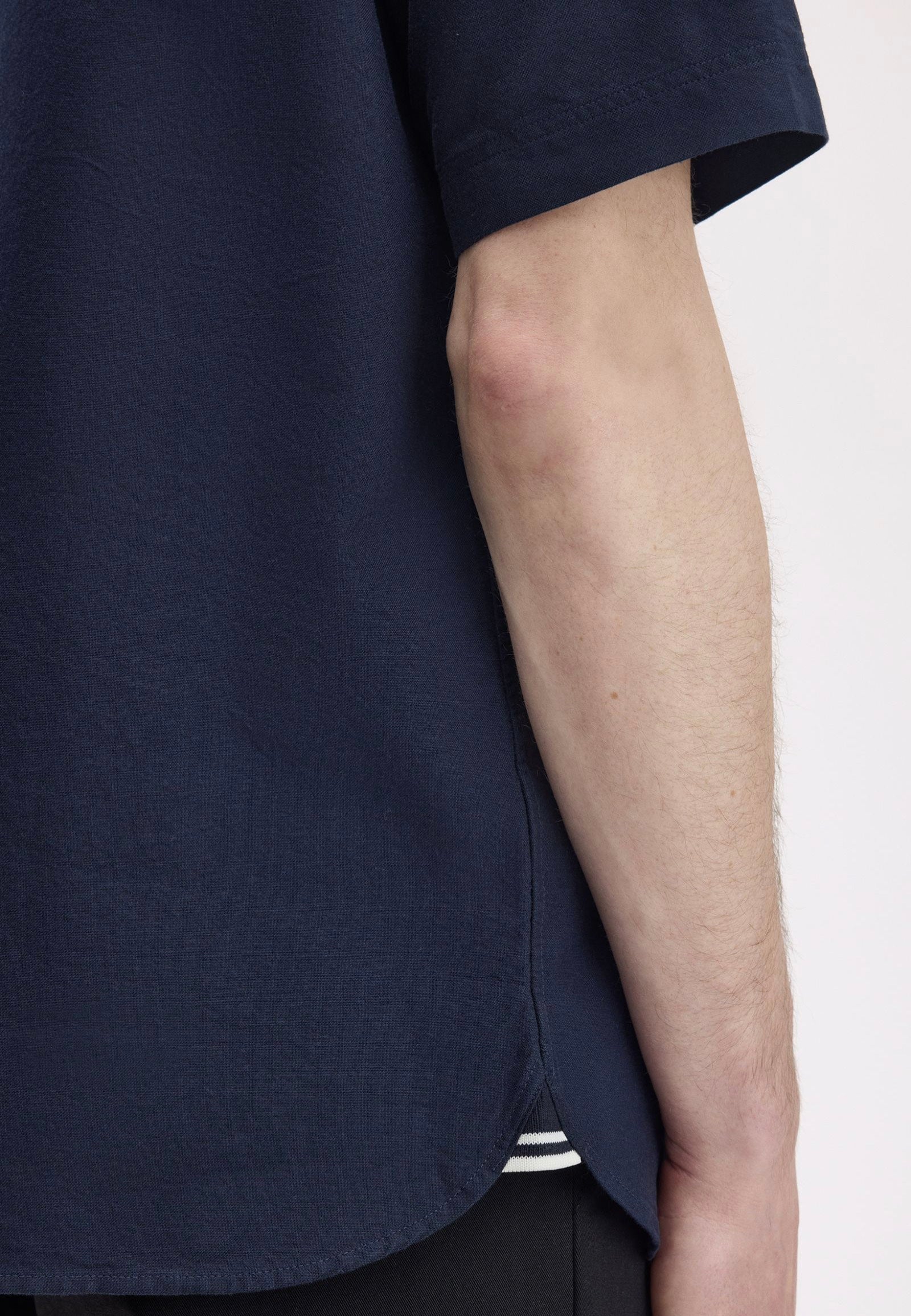 Fred Perry - Oxford Shirt Navy - Shirt | Men-Image