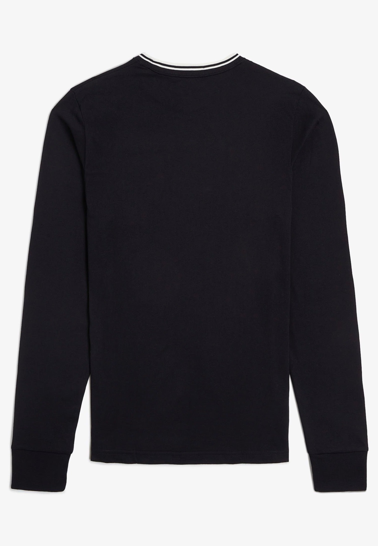 Fred Perry - Twin Tipped Black - Longsleeve | Men-Image