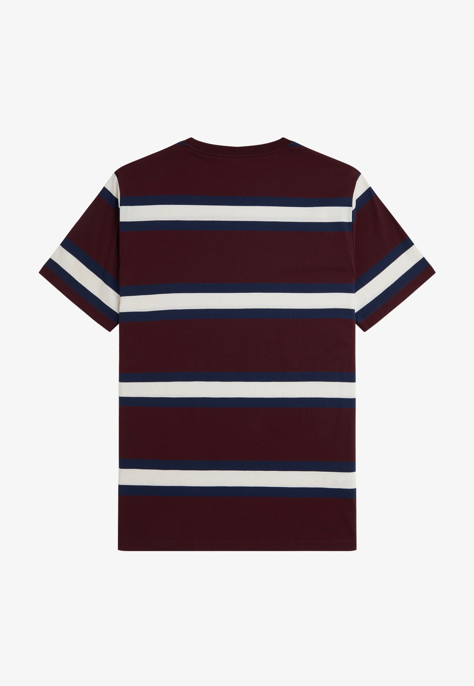Fred Perry - Bold Stripe Oxblood - T-Shirt | Men-Image