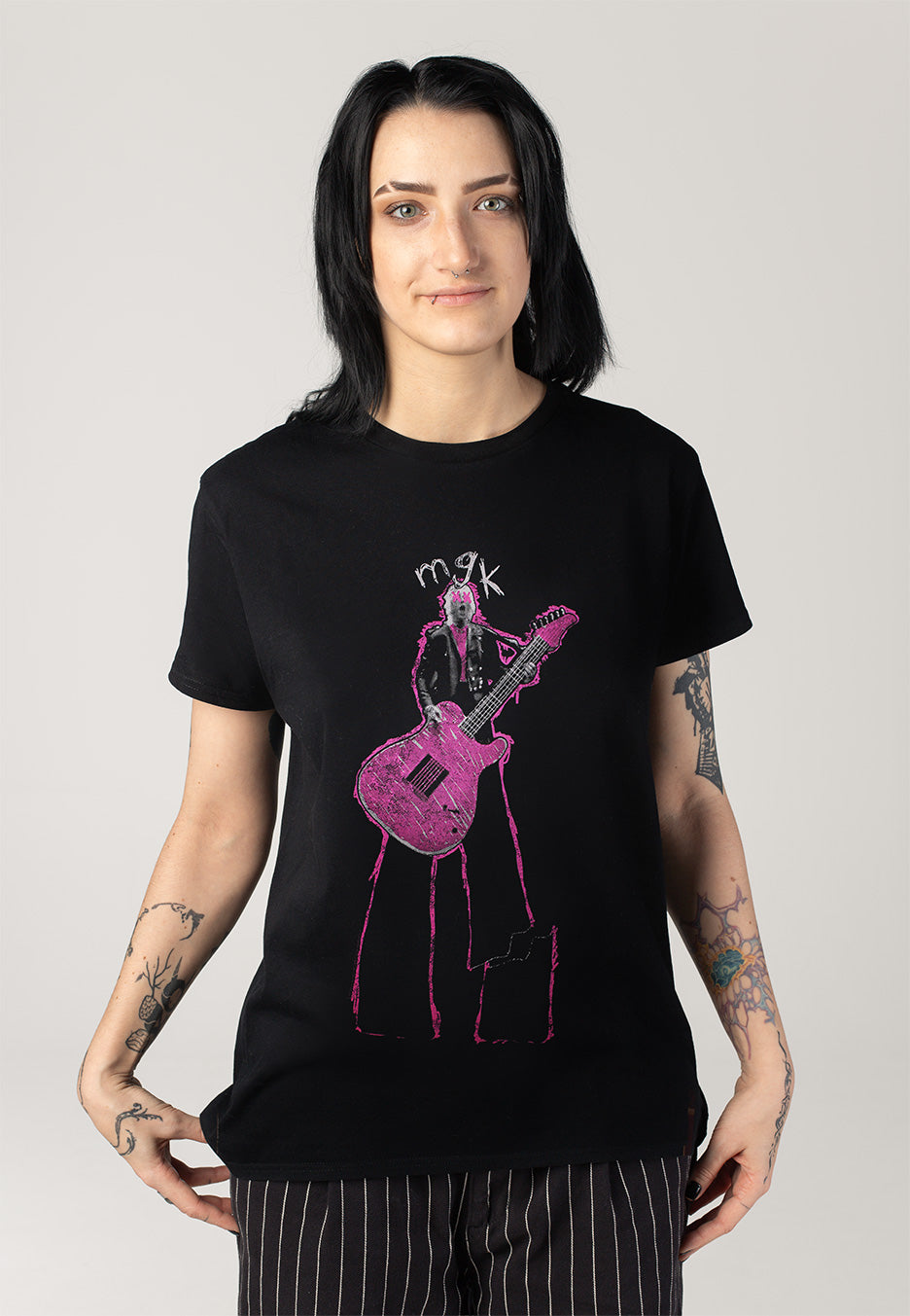 Machine Gun Kelly - Papercuts Sketch - T-Shirt | Women-Image