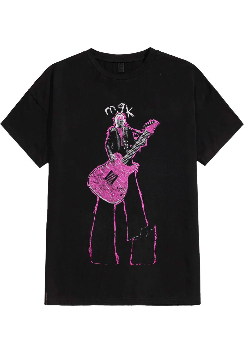 Machine Gun Kelly - Papercuts Sketch - T-Shirt | Neutral-Image
