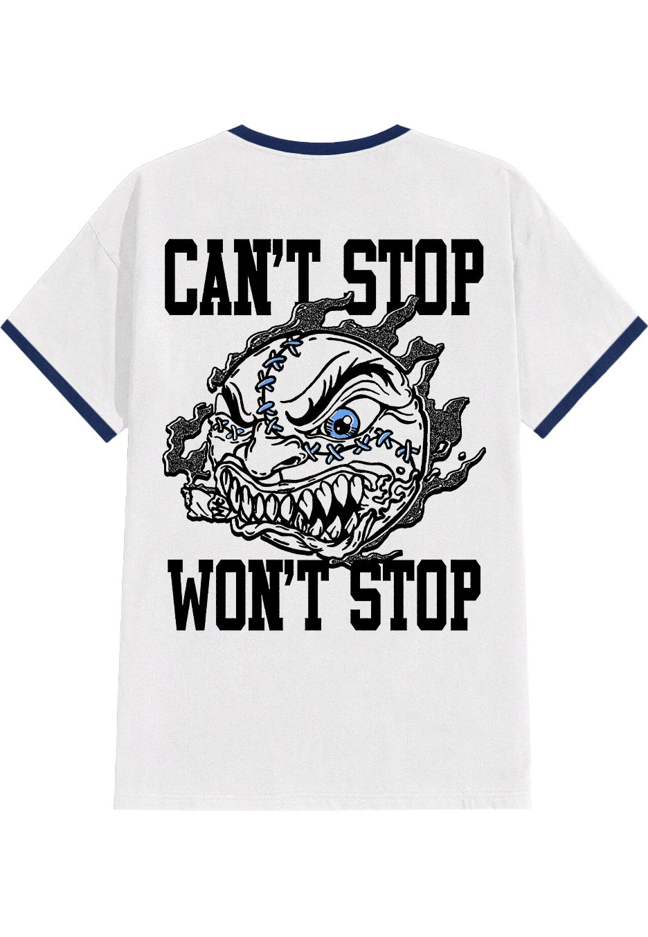 Madball - Hold It Down Can´t Stop 25 Years Anniversary White Ringer - T-Shirt | Neutral-Image