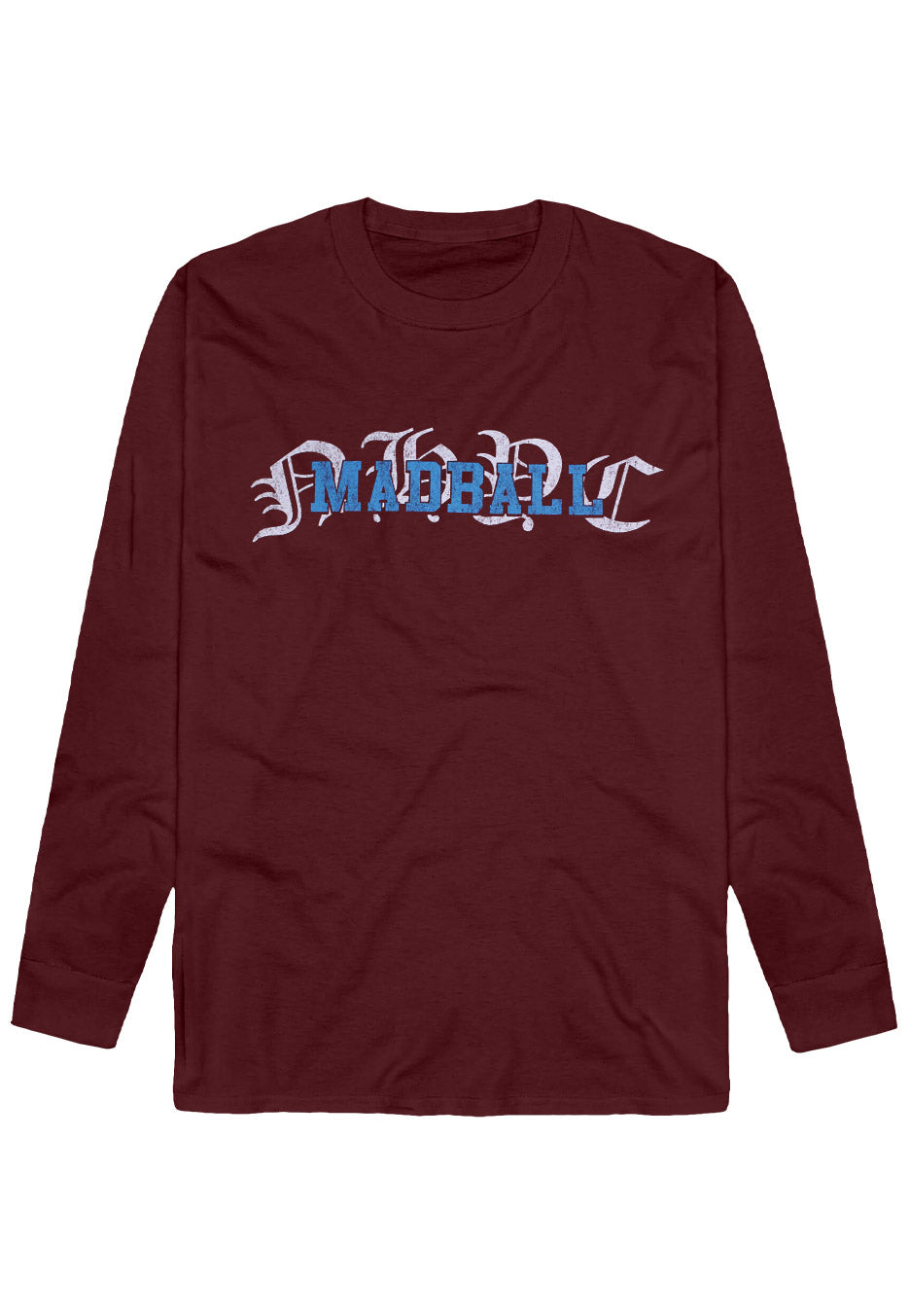 Madball - Hold It Down Live Pic 25 Years Anniversary Burgundy - Longsleeve | Neutral-Image
