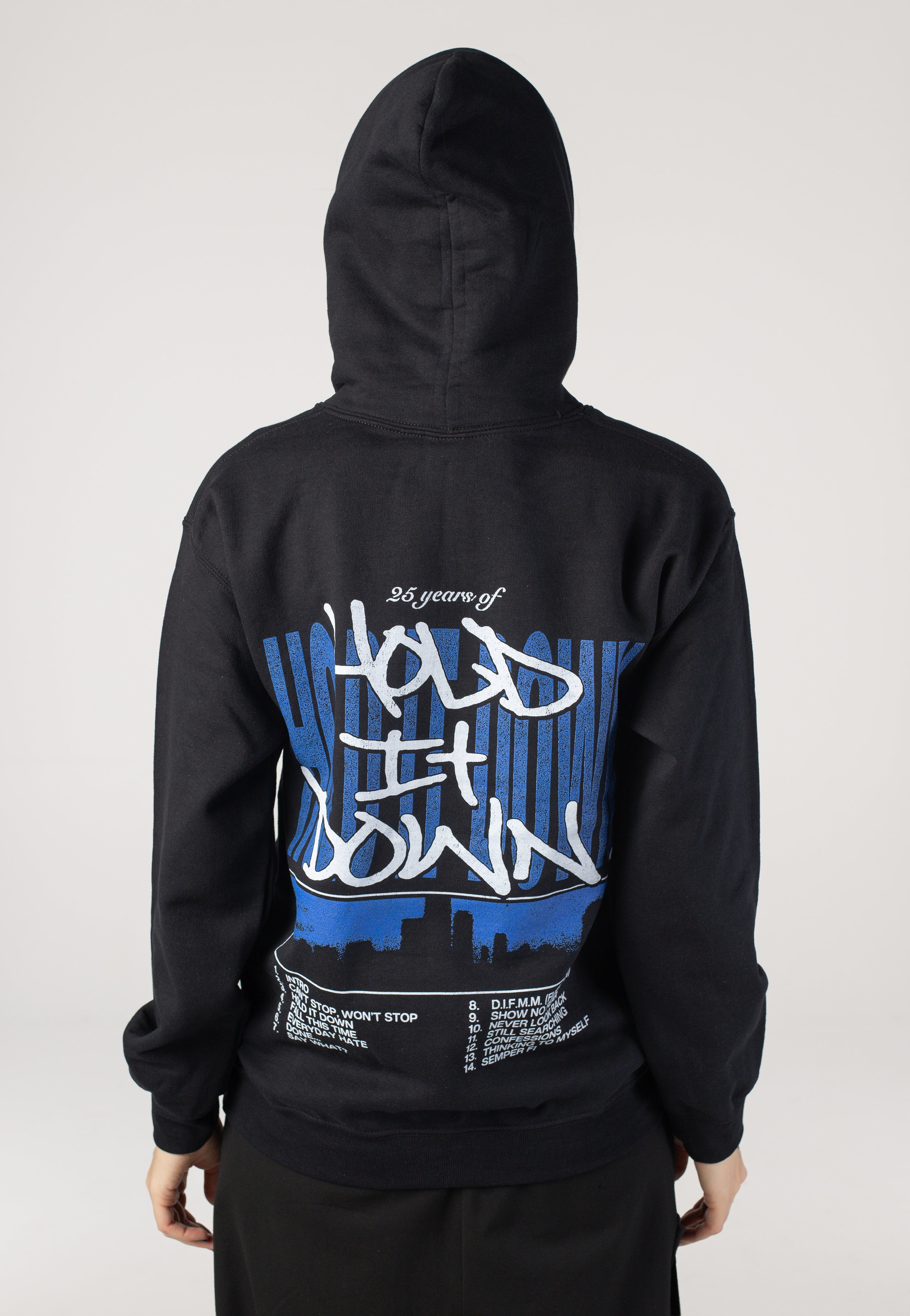 Madball - Hold It Down Tracklist 25 Years Anniversary - Hoodie | Women-Image