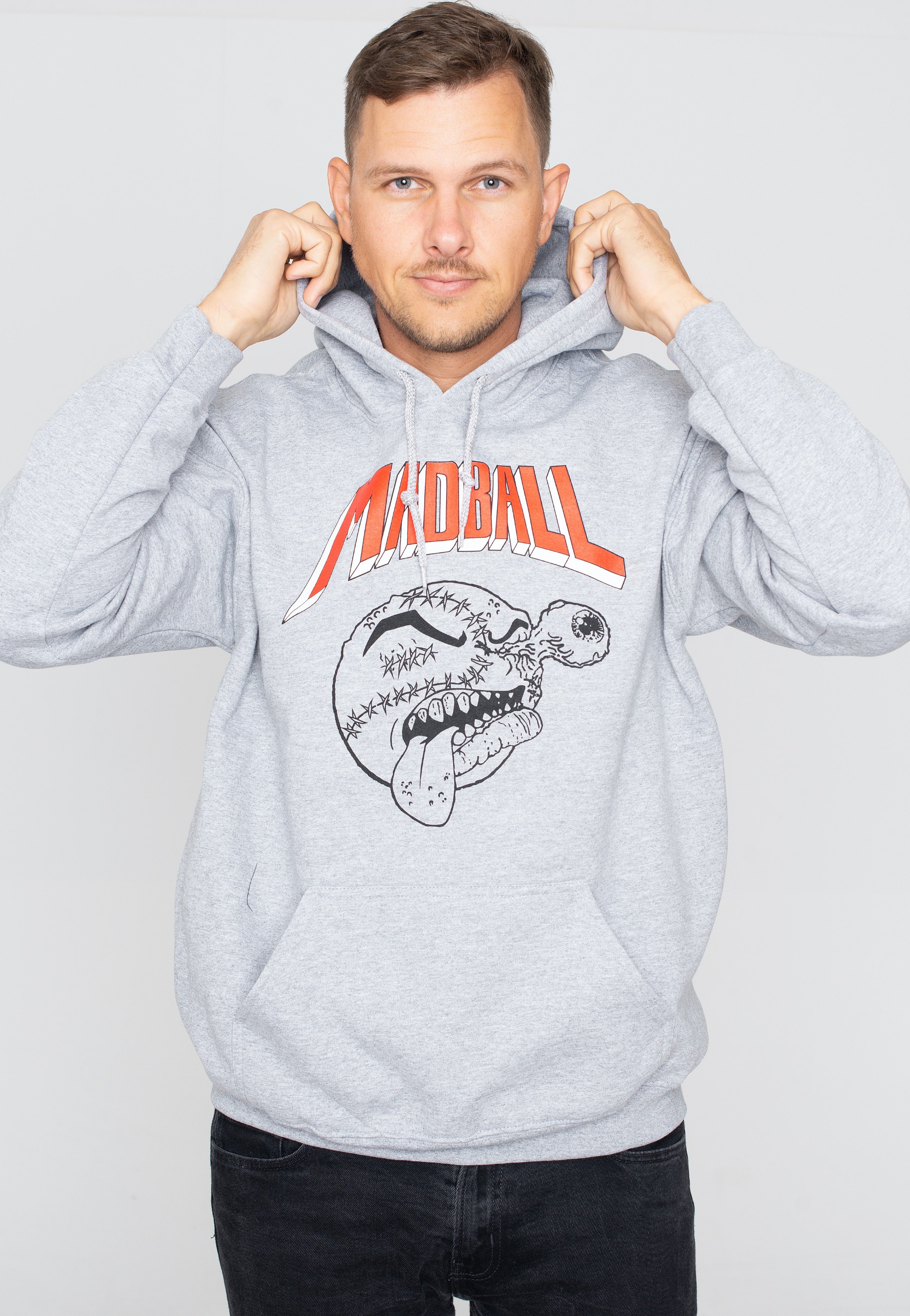 Madball - Retro Set If Off Sportsgrey - Hoodie | Impericon