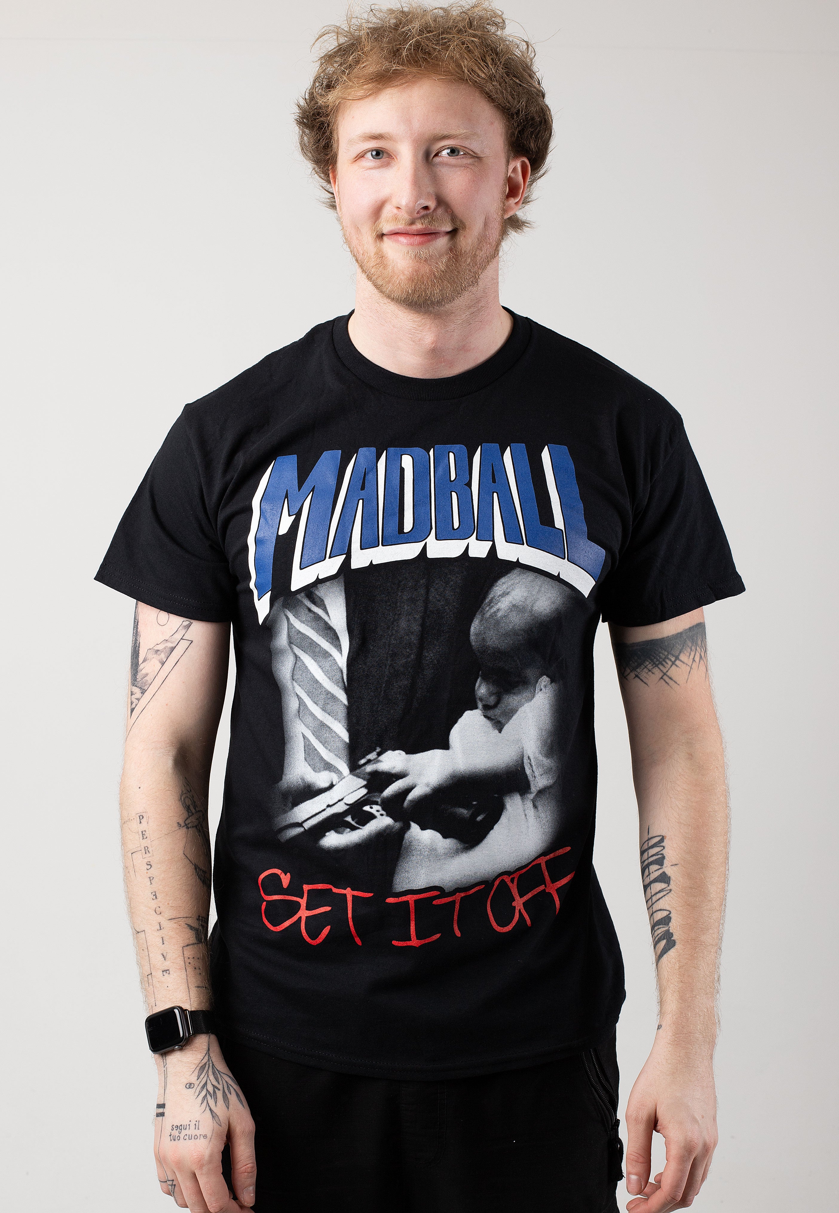 【希少☆4XLサイズ】MADBALL Tシャツ 黒　未着用品 Madball Set It Off Anniversary 2024 - T-Shirt | Impericon