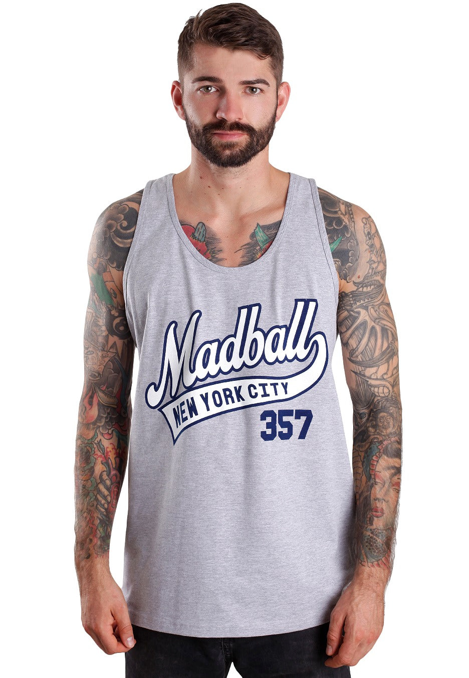 Madball Swoop Heather Grey - Tank | Impericon