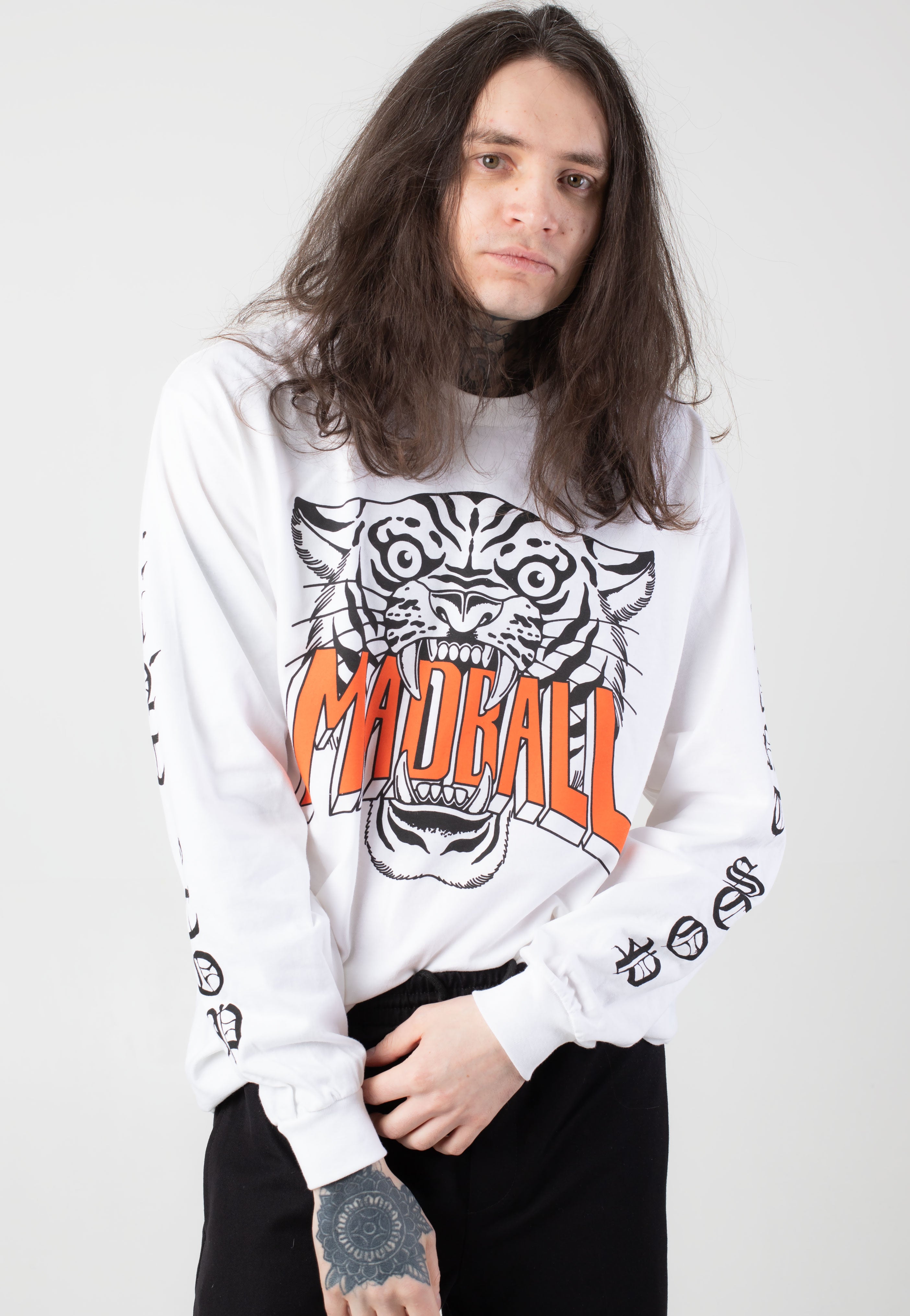 Madball - Tiger White - Longsleeve | Men-Image