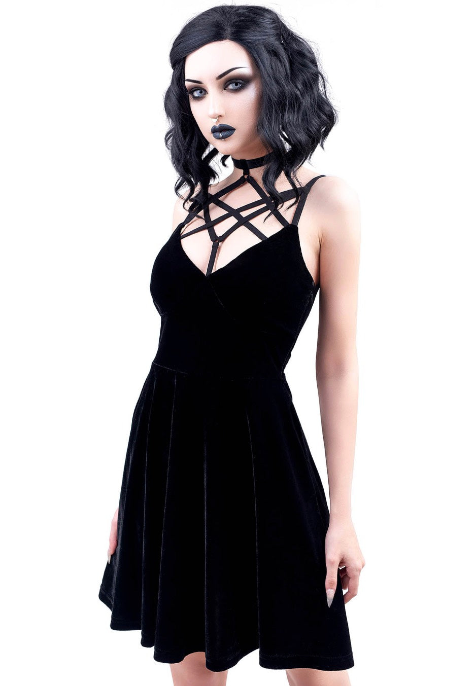 Killstar - Magica Skater Black - Dress | Women-Image