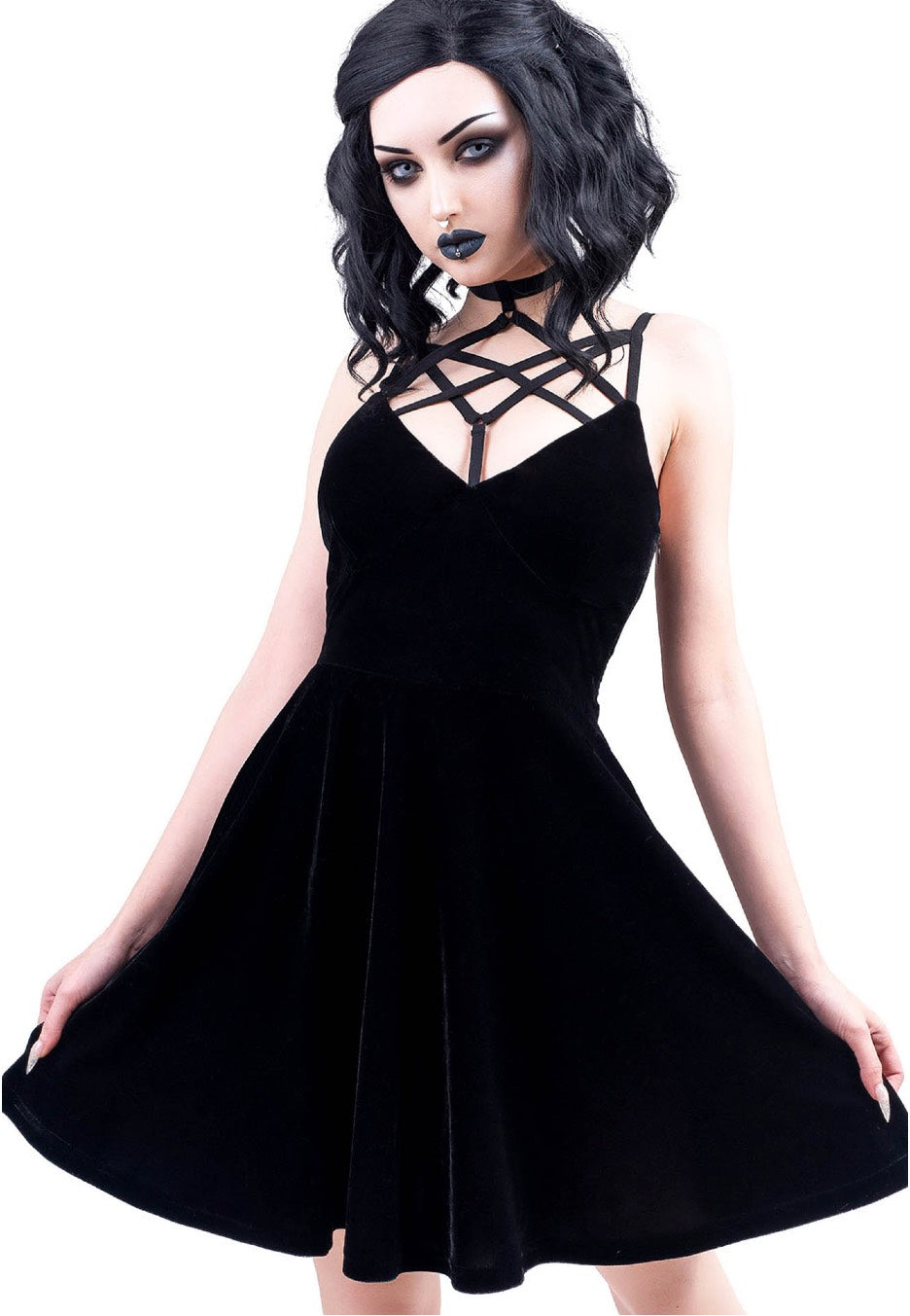 Killstar - Magica Skater Black - Dress | Women-Image