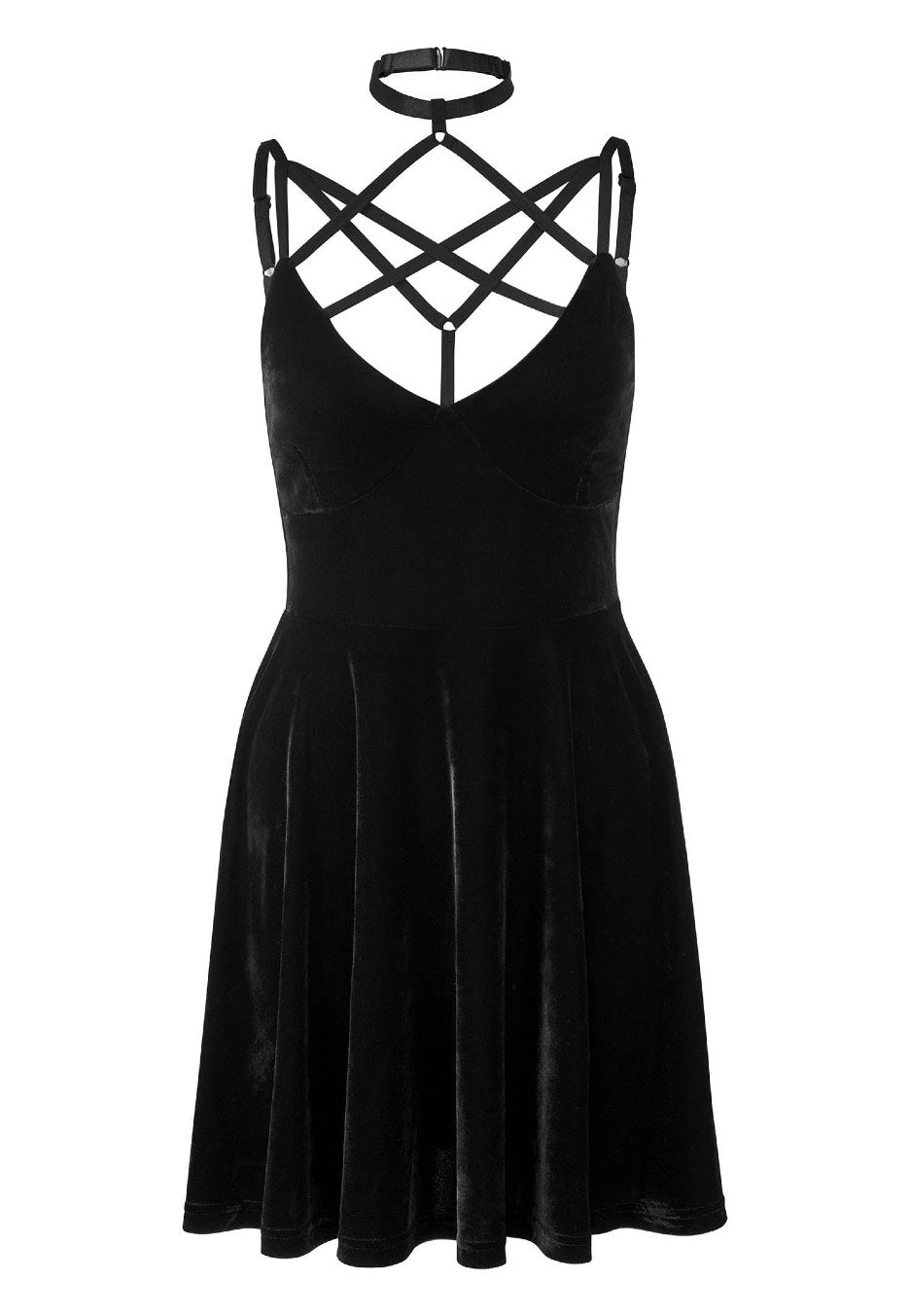 Killstar - Magica Skater Black - Dress | Women-Image