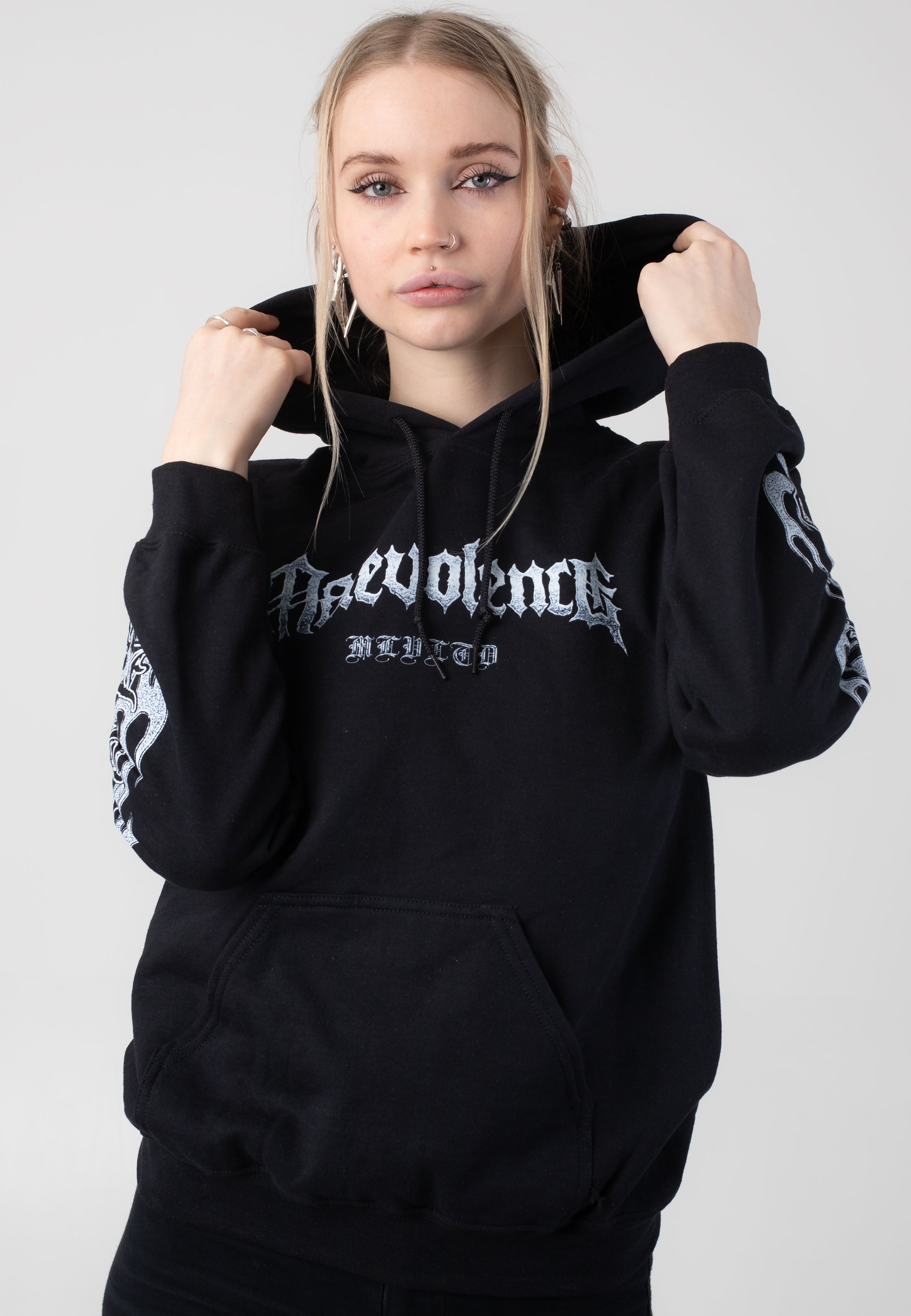 ミュージシャン SHADOWS S LOGO Hoodie XL Malevolence - Shadow Logo - Hoodie | Impericon