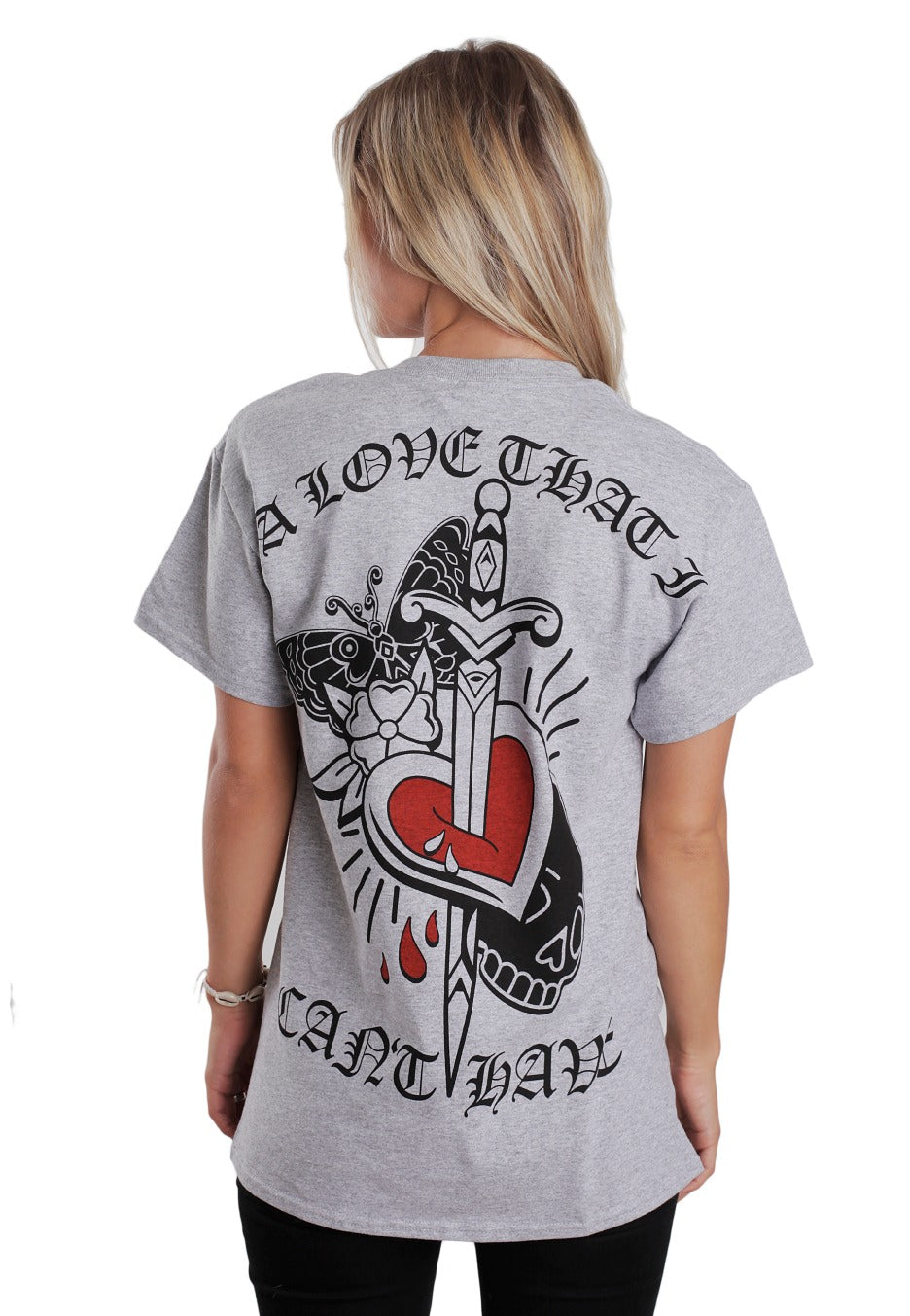 Man Overboard - Dagger Sportsgrey - T-Shirt | Women-Image
