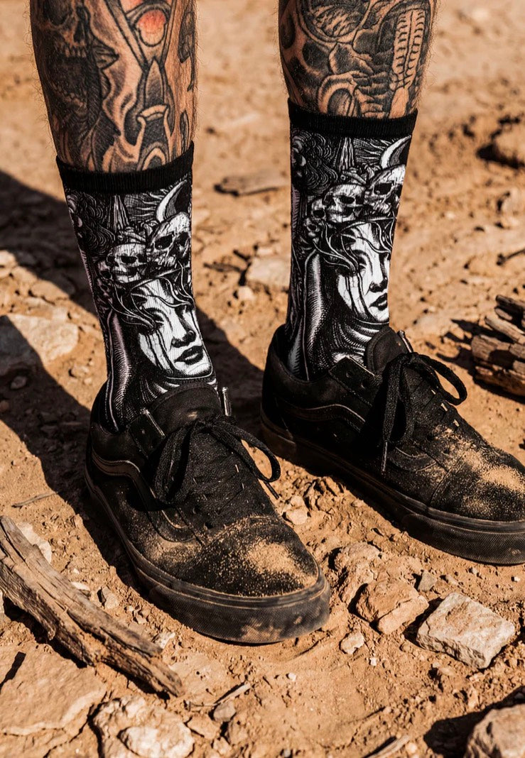 Stay Cold Apparel - Marrow Of Eden Black - Socks | Neutral-Image