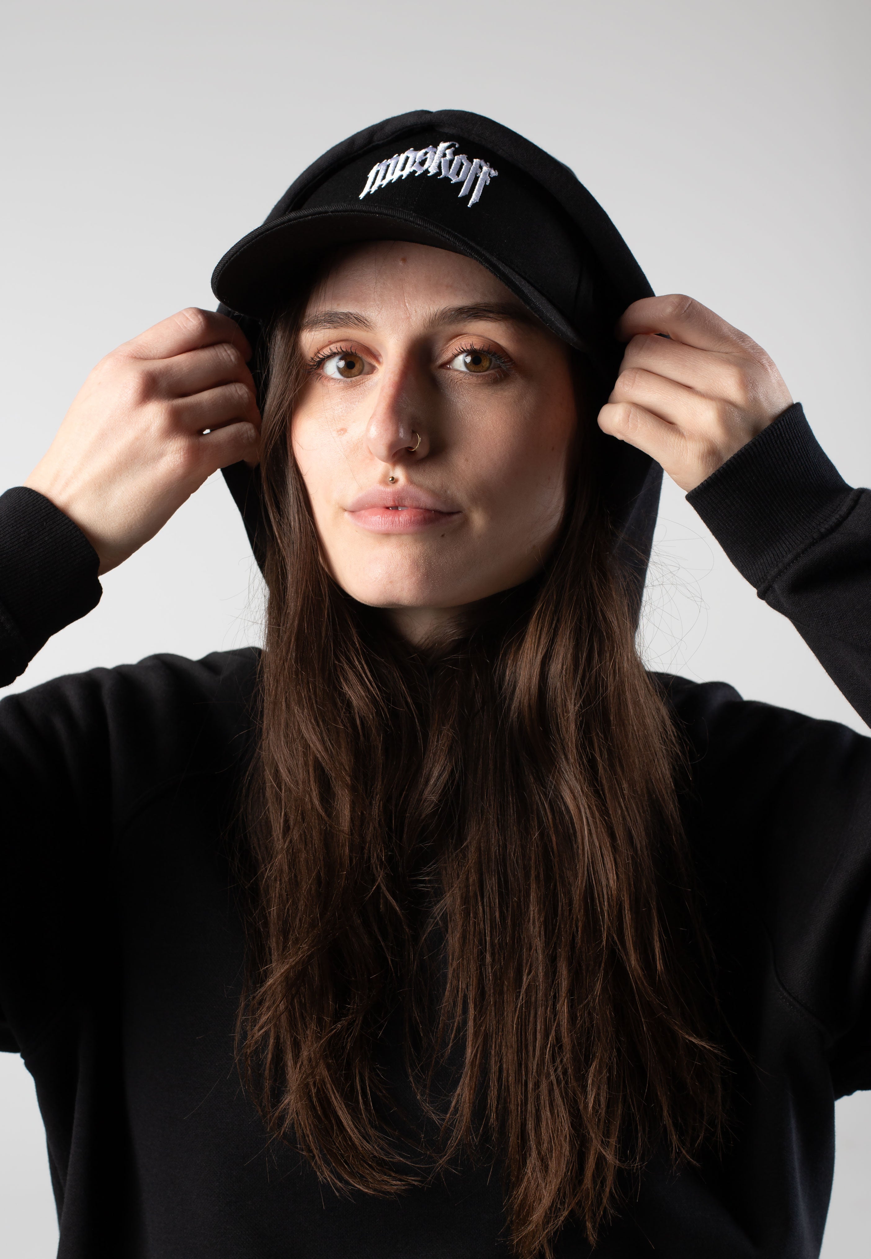 MaskOff Apparel - Dystopia Black - Cap | Neutral-Image