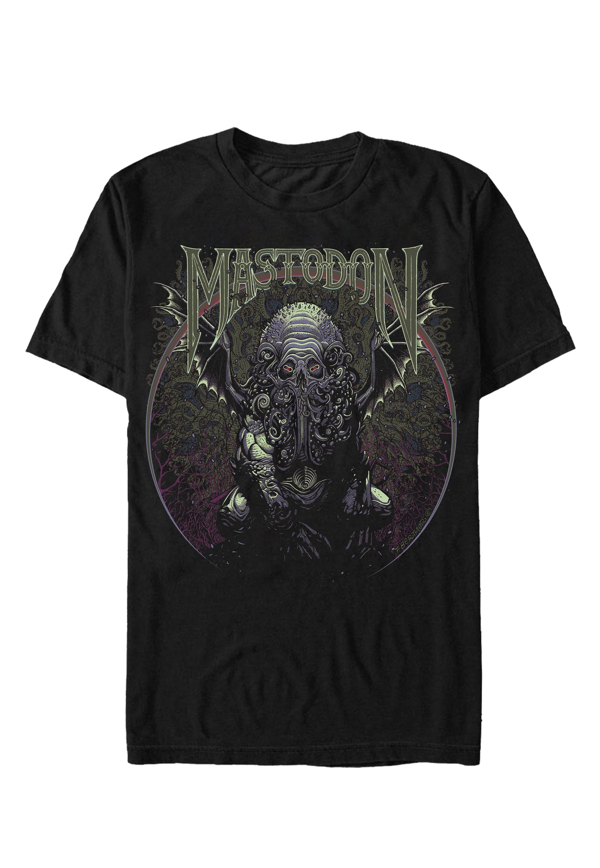 Mastodon Cthulhu T-paita | Neutral-Image