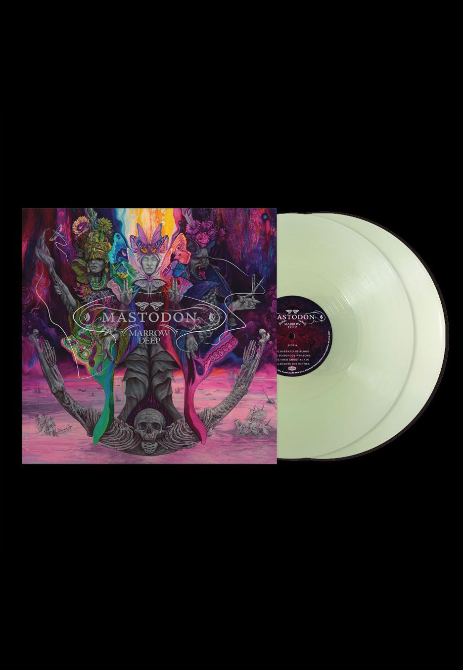 Mastodon Marrow Deep Coke Bottle Colored 2 Vinyl | Neutral-Image