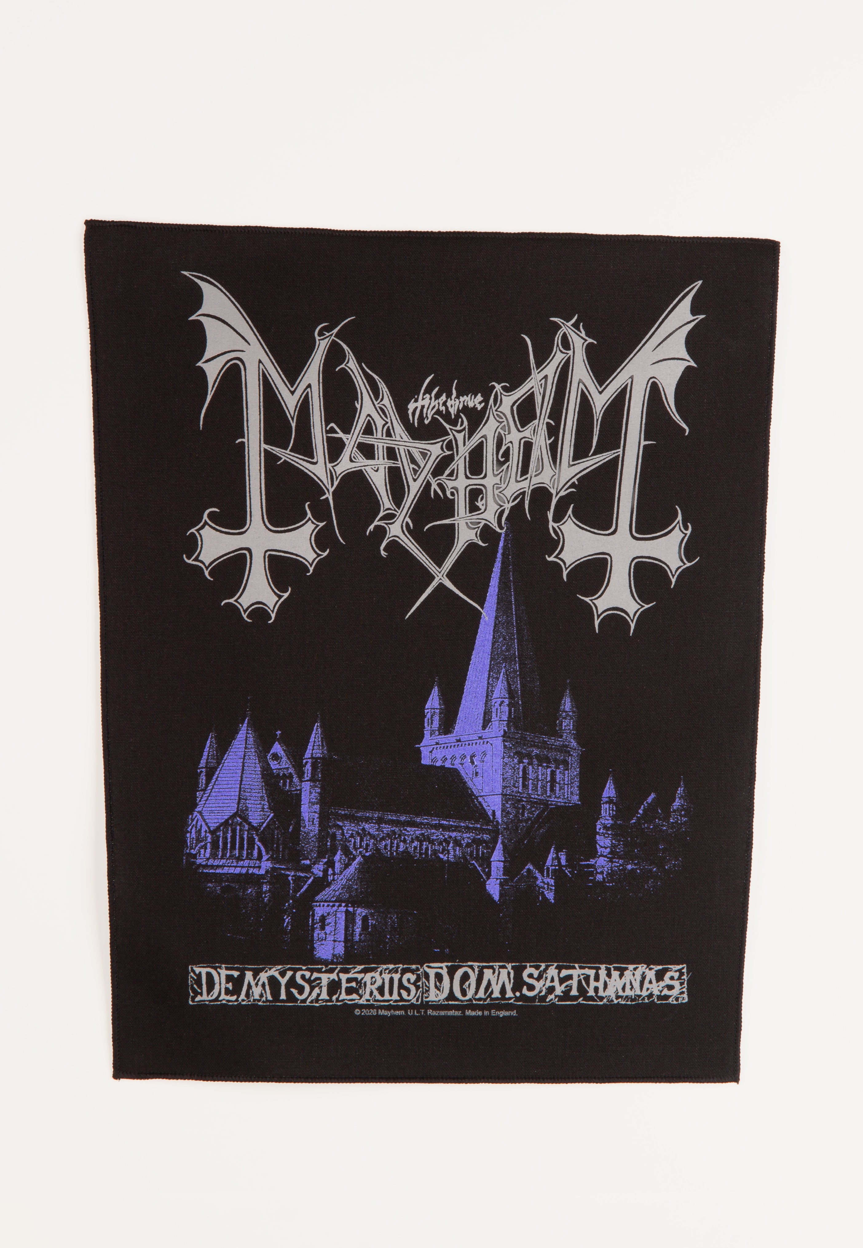 Mayhem De Mysteriis Dom Sathanas - Backpatch | Impericon
