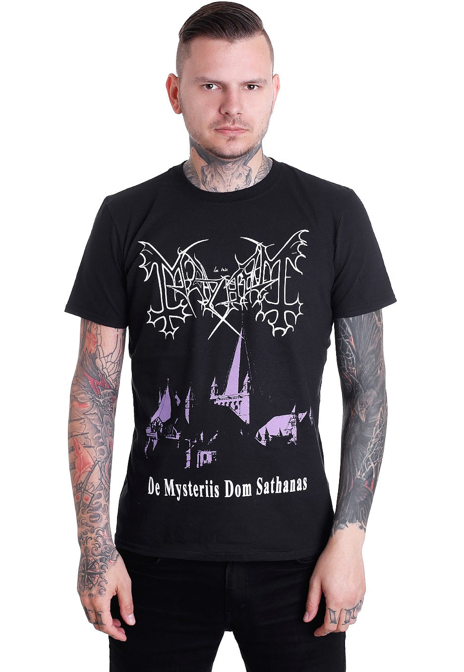 Mayhem - De Mysteriis Dom Sathanas - T-Shirt | Men-Image