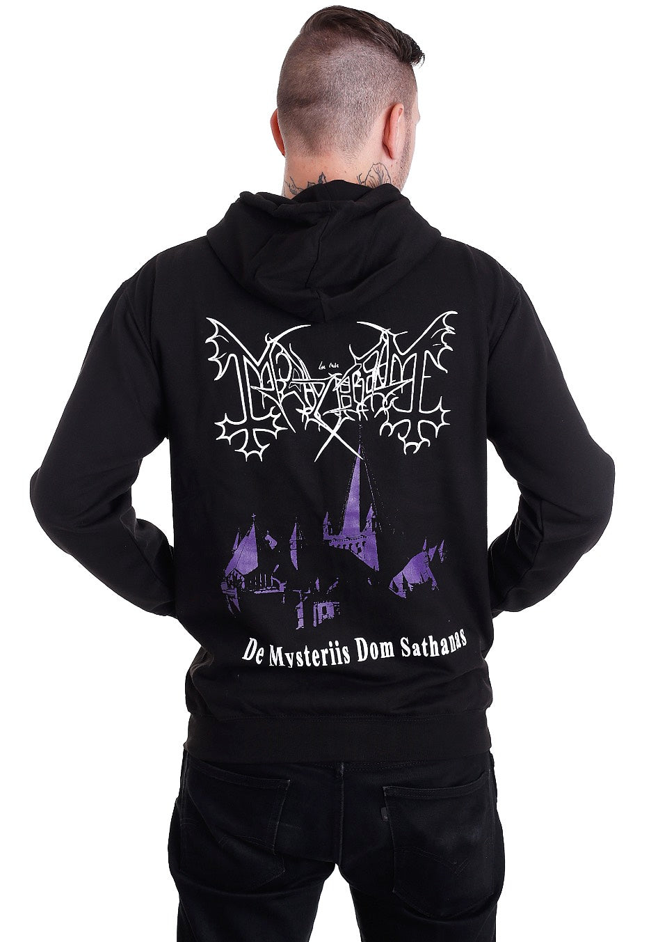 Mayhem De Mysteriis Dom Sathanas Chaqueta con cremallera | Men-Image