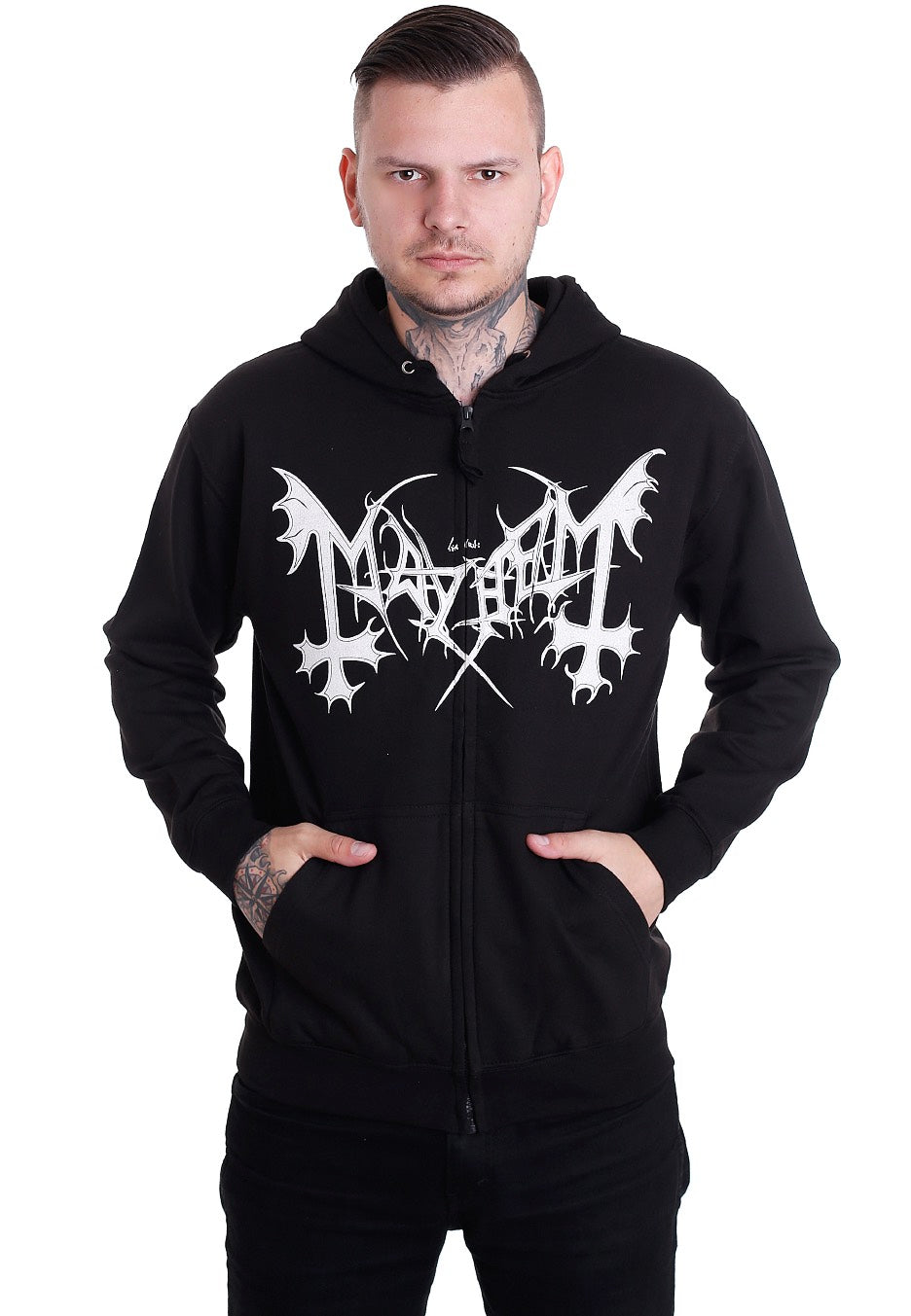 Mayhem De Mysteriis Dom Sathanas Chaqueta con cremallera | Men-Image