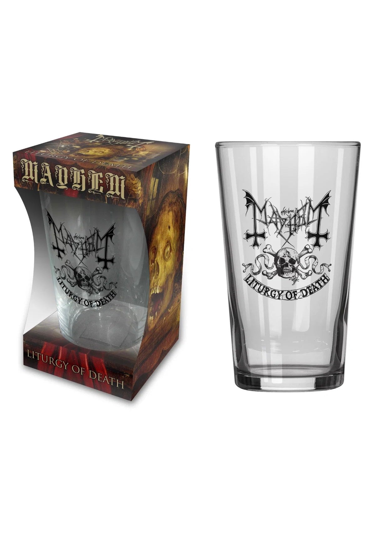 Mayhem Liturgy Of Death Glass | Neutral-Image