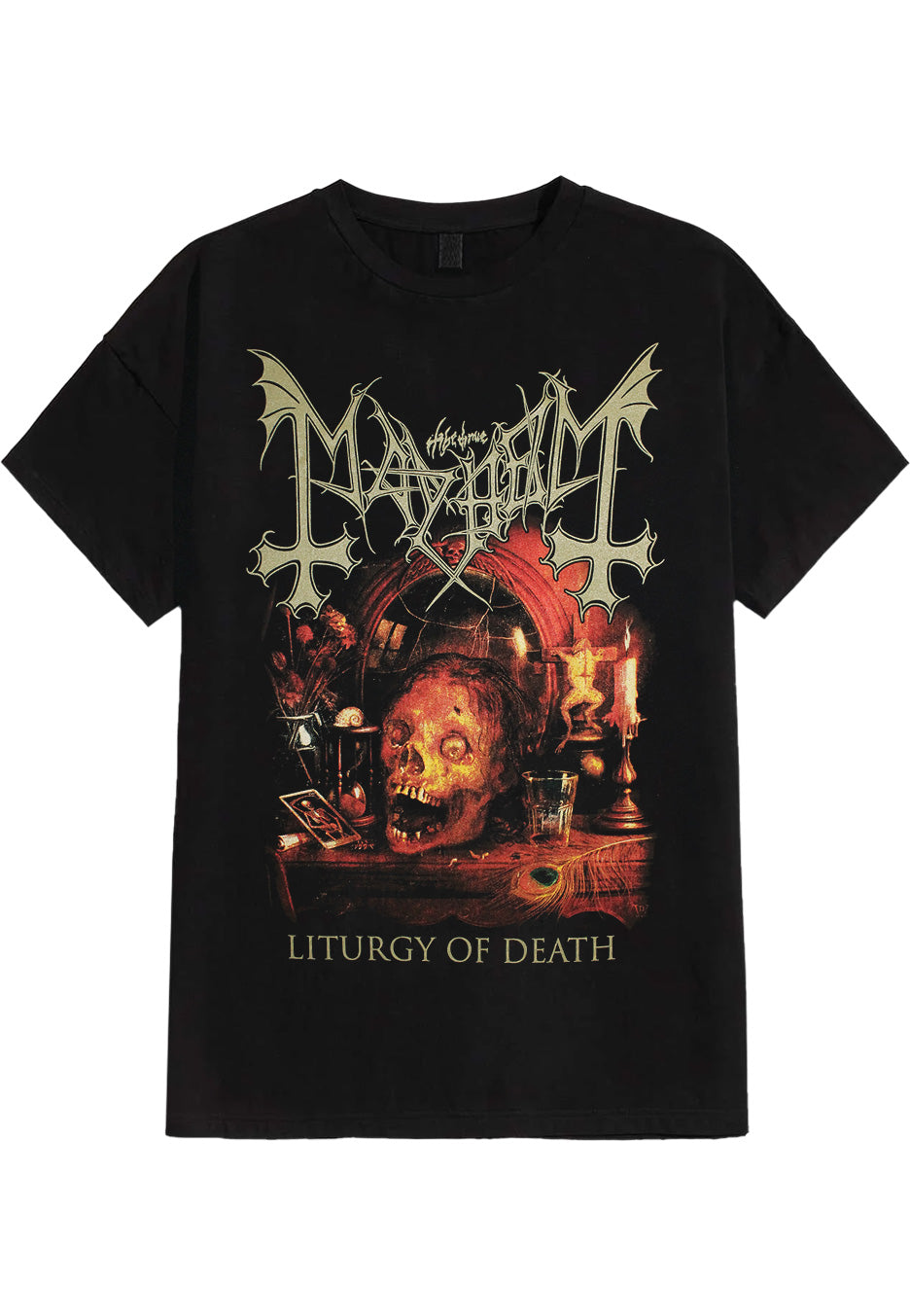 Mayhem Liturgy Of Death Camiseta | Neutral-Image