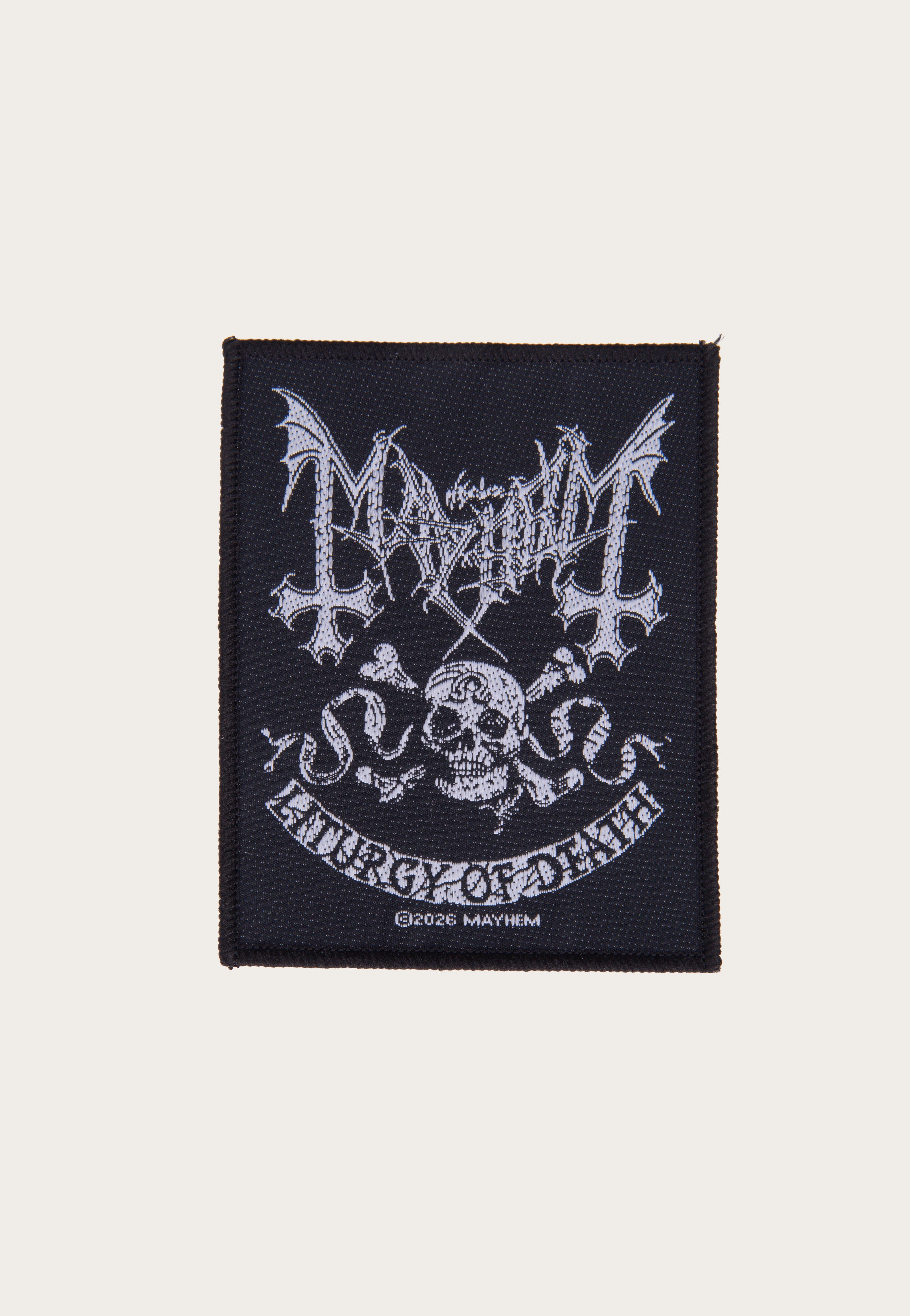 Mayhem Skull Omega Parche | Neutral-Image