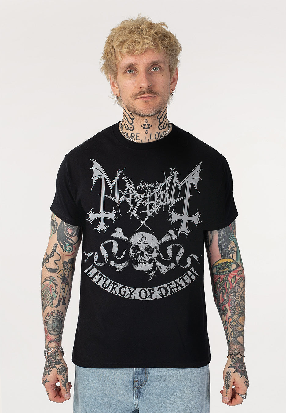 Mayhem Skull Omega Tričko | Men-Image