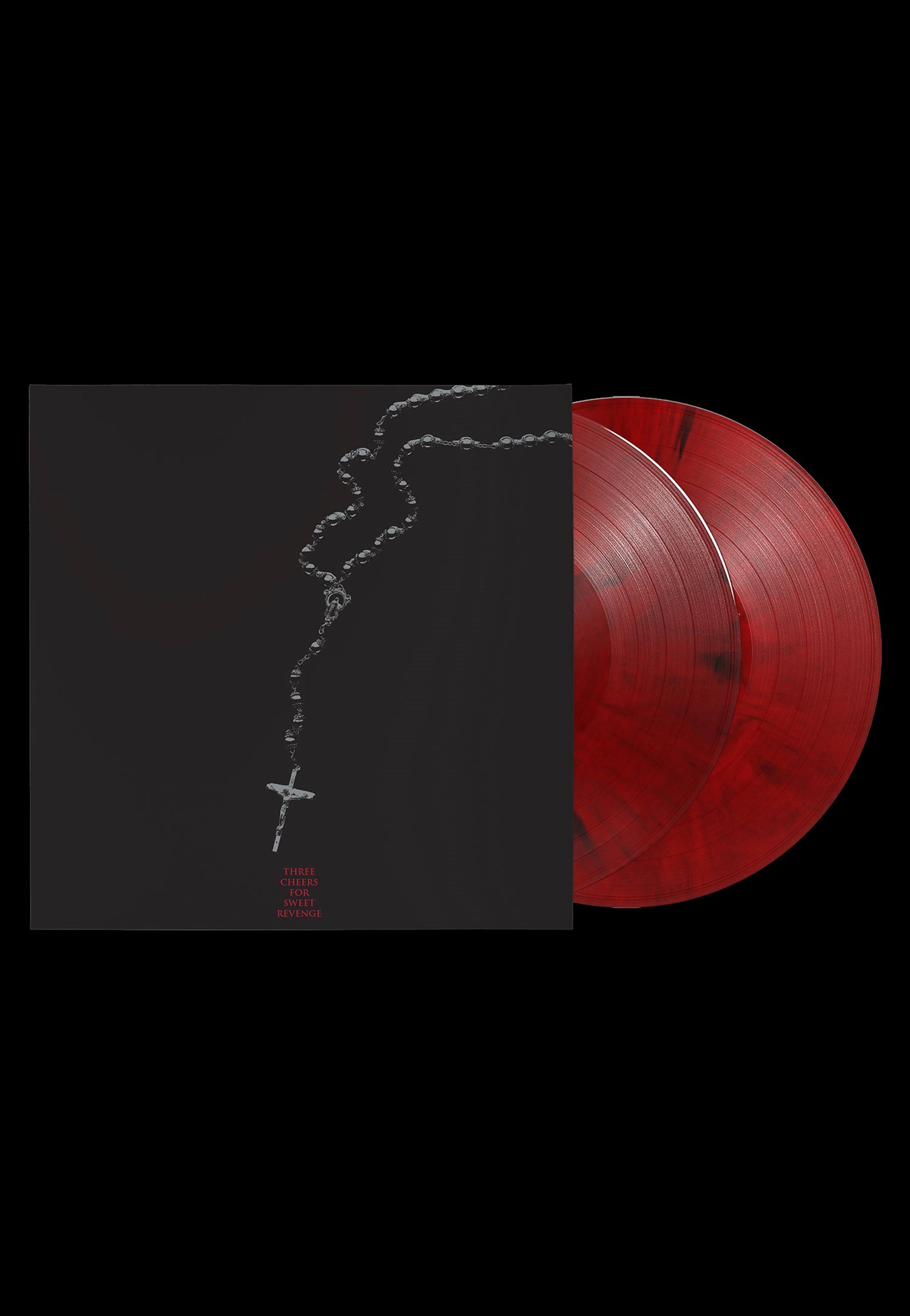 My Chemical Romance - Three Cheers For Sweet Revenge (Deluxe Edition) Red & Black - Marbled 2 Vinyl | Neutral-Image